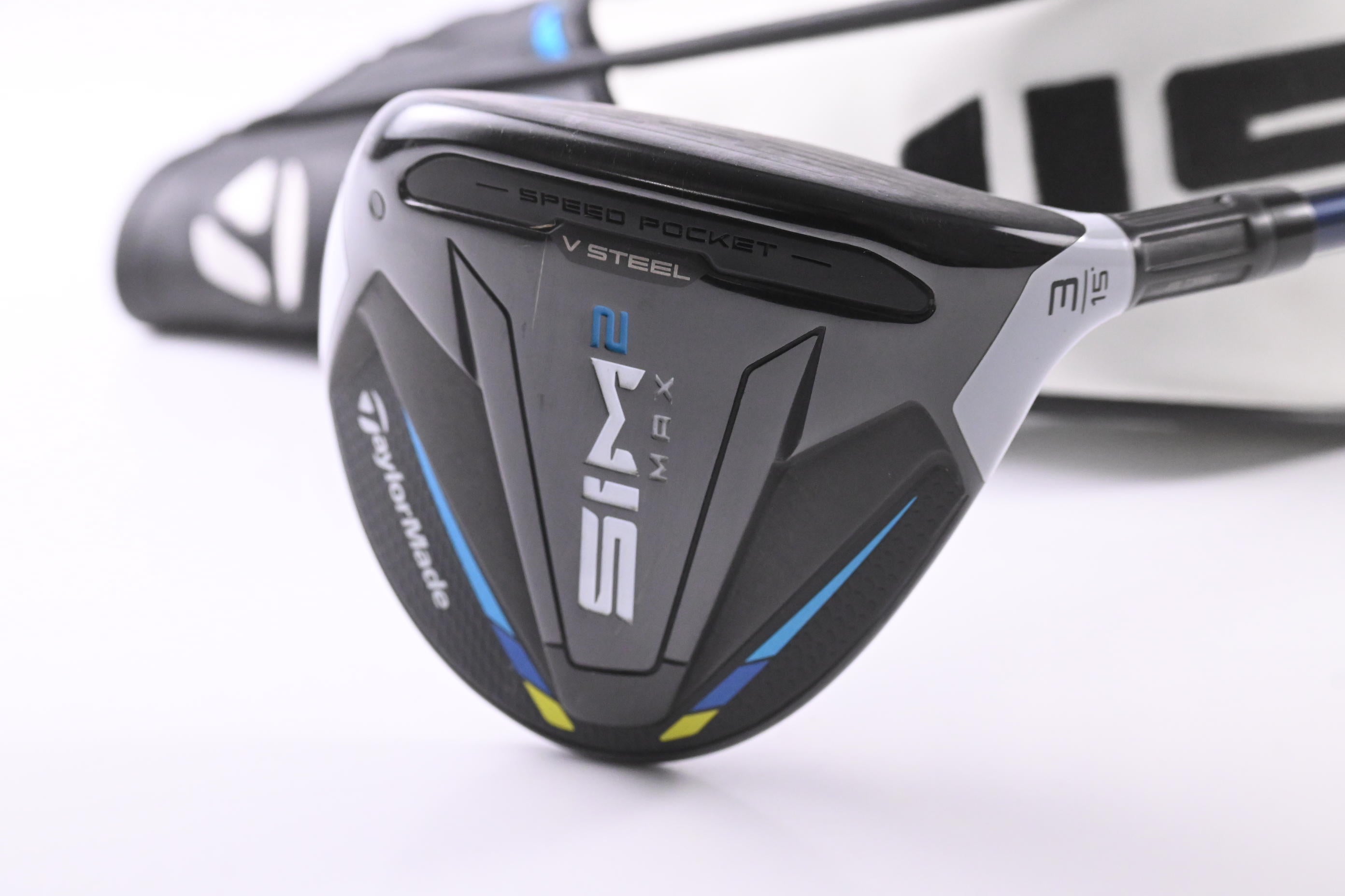 Taylormade SIM2 Max #3 Wood / 15 Degree / Stiff Flex Fujikura Ventus Blue 6