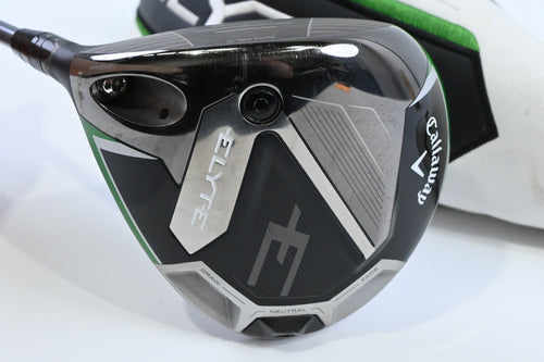 Left Hand Callaway Elyte Driver / 10.5 Degree / Regular Flex Denali Charcoal 50