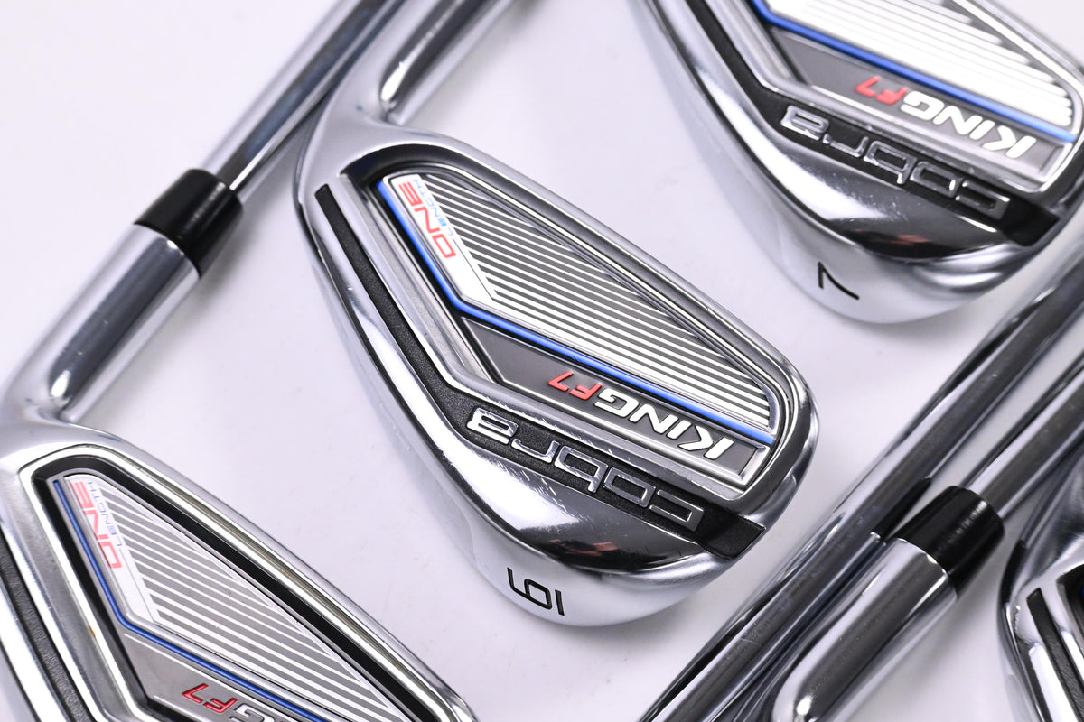 Cobra King F7 Irons / 5-PW+GW / Regular Flex Cobra Shafts