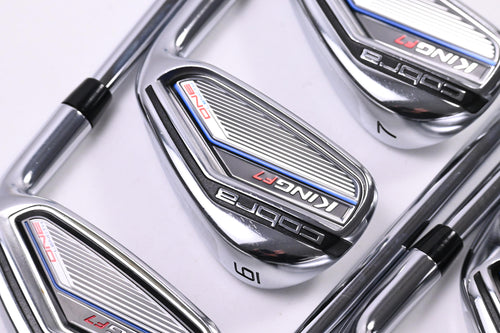 Cobra King F7 Irons / 5-PW+GW / Regular Flex Cobra Shafts