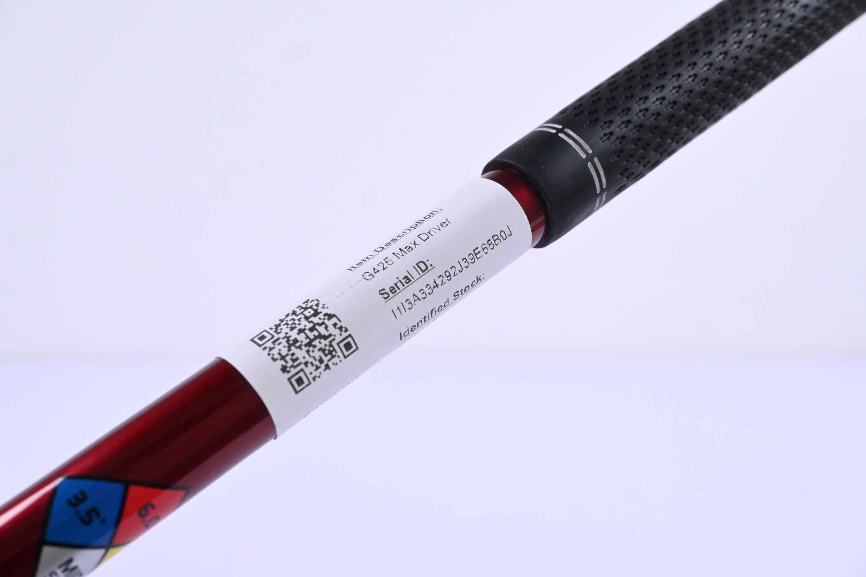Ping G425 Max Driver / 9 Degree / Stiff Flex HZRDUS Smoke Red RDX 60 Shaft