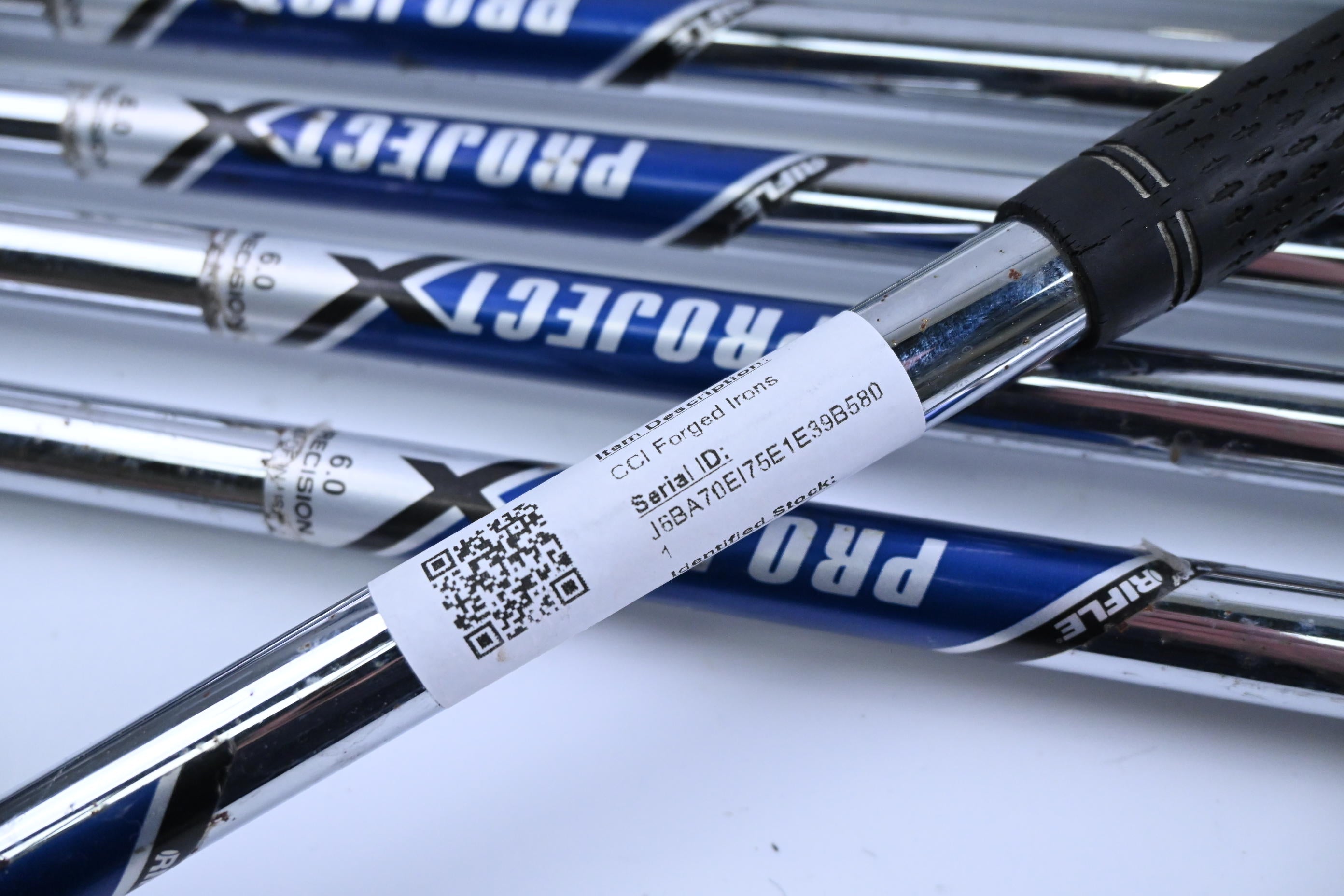 Nike CCI Forged Irons / 4-PW / Stiff Flex Project X Rifle Shafts