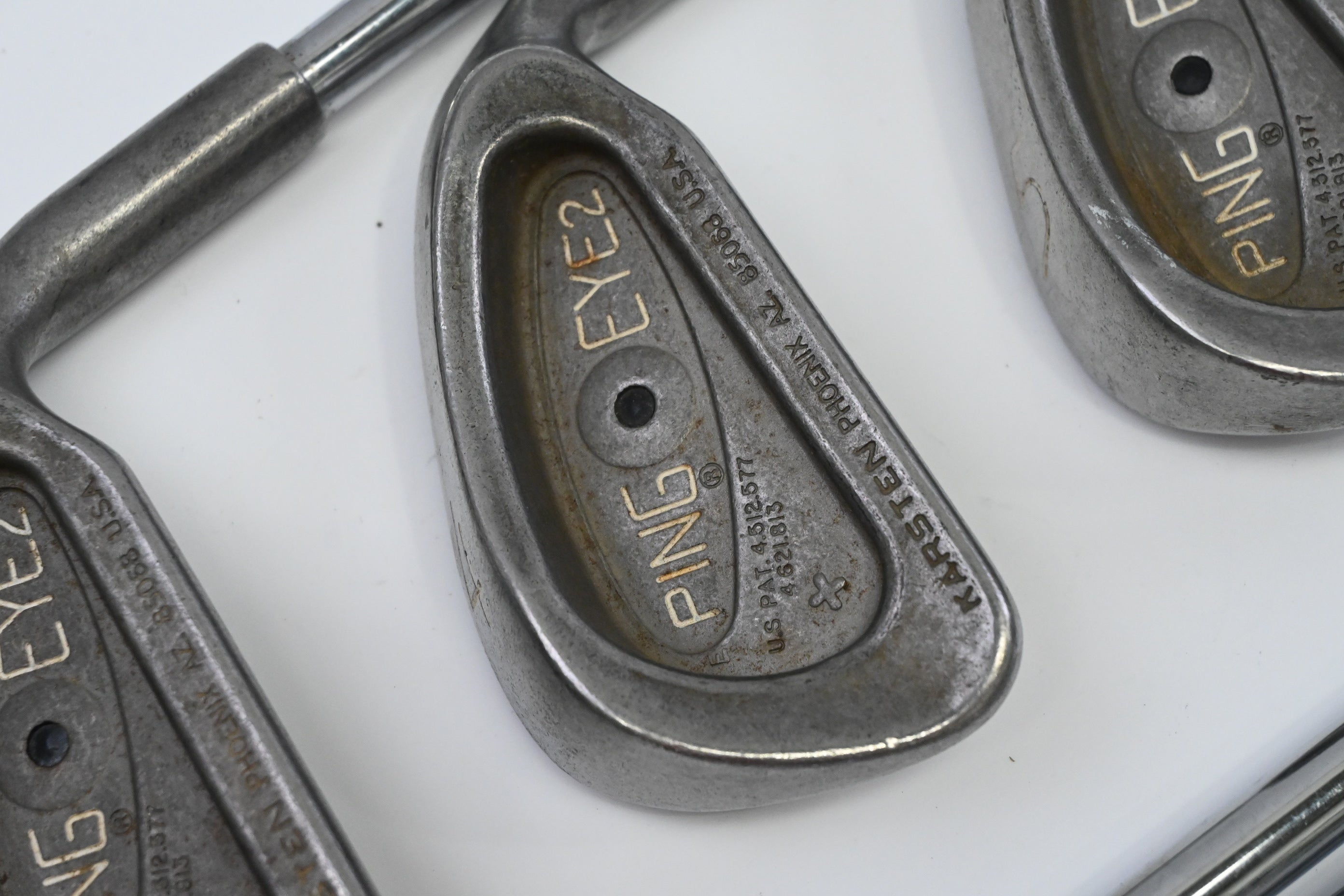 Ping Eye 2+ Irons / 3-PW+SW / Black Dot / Stiff Flex Ping JZ Shafts