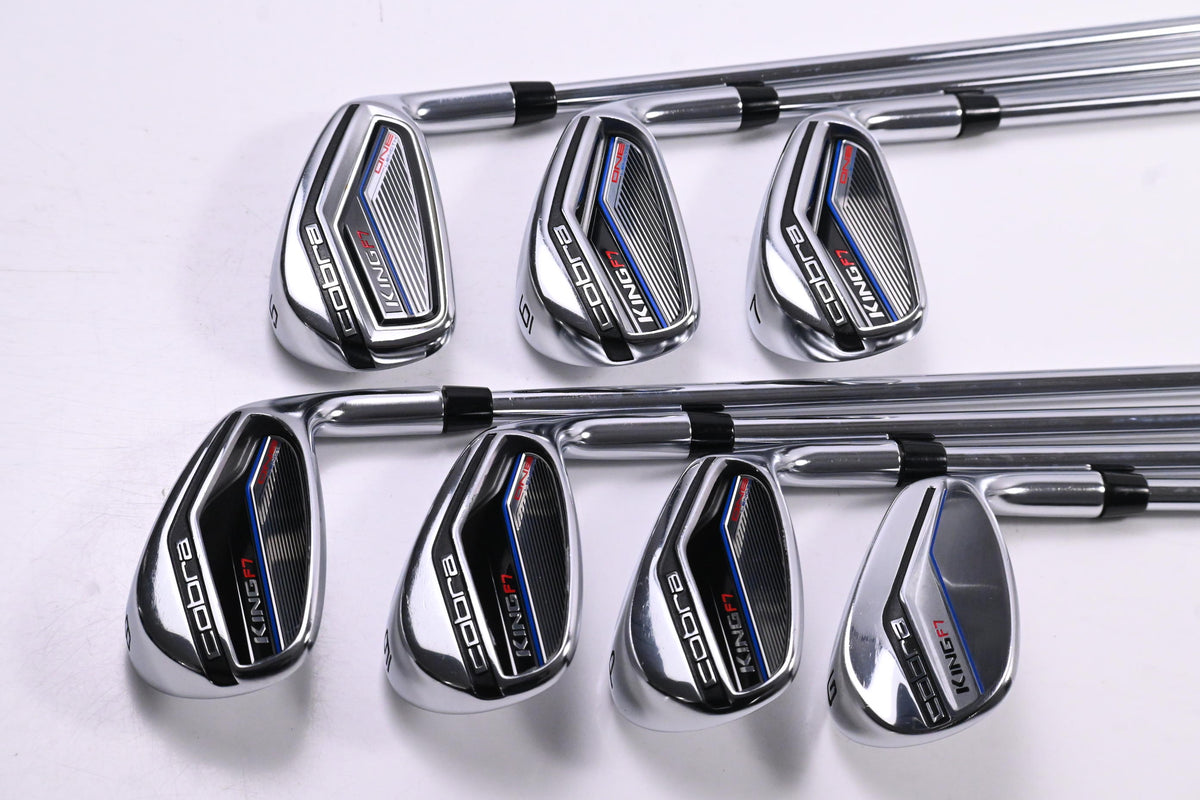 Cobra King F7 Irons / 5-PW+GW / Regular Flex Cobra Shafts