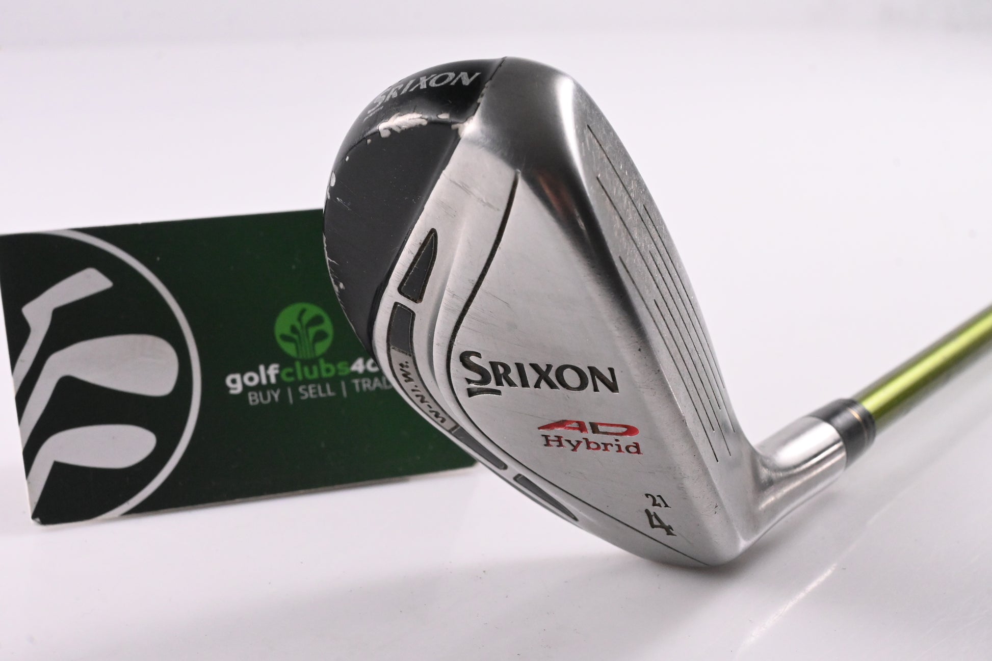 Srixon AD #4 Hybrid / 21 Degree / Stiff Flex Aldila NV 85 Shaft