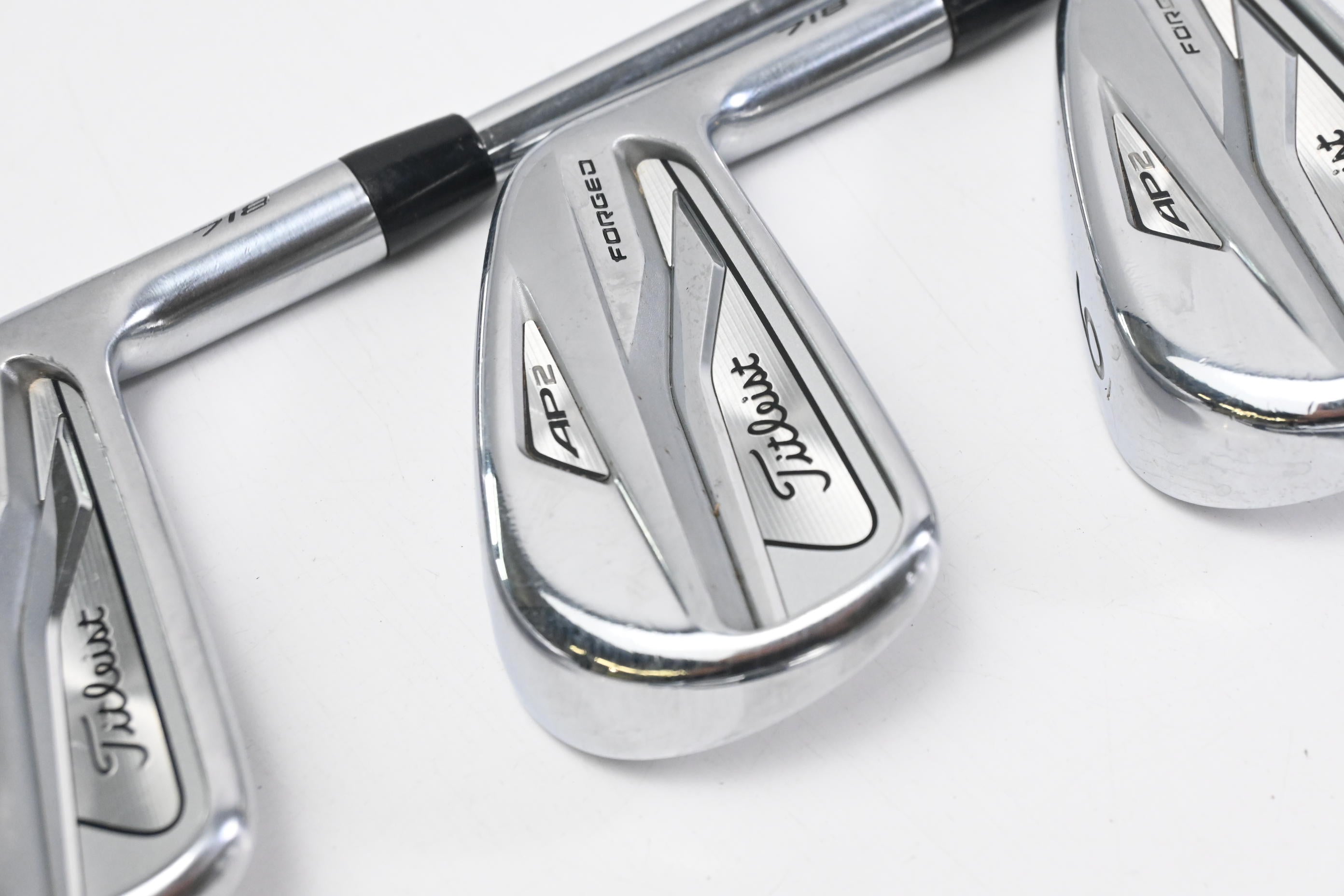 Titleist 718 AP2 Irons / 4-PW / Stiff Flex AMT Tour White S300 Shafts