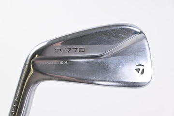 Left Hand Taylormade P770 2020 #4 Iron / 22.5 Degree / Stiff Flex Project X Rifle