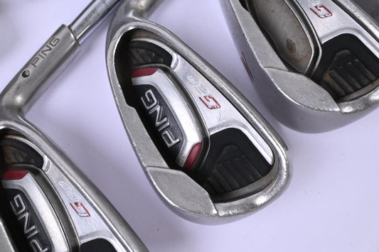 Ping G20 Irons / 4-PW+SW / Black Dot / Regular Flex Ping CFS Shafts