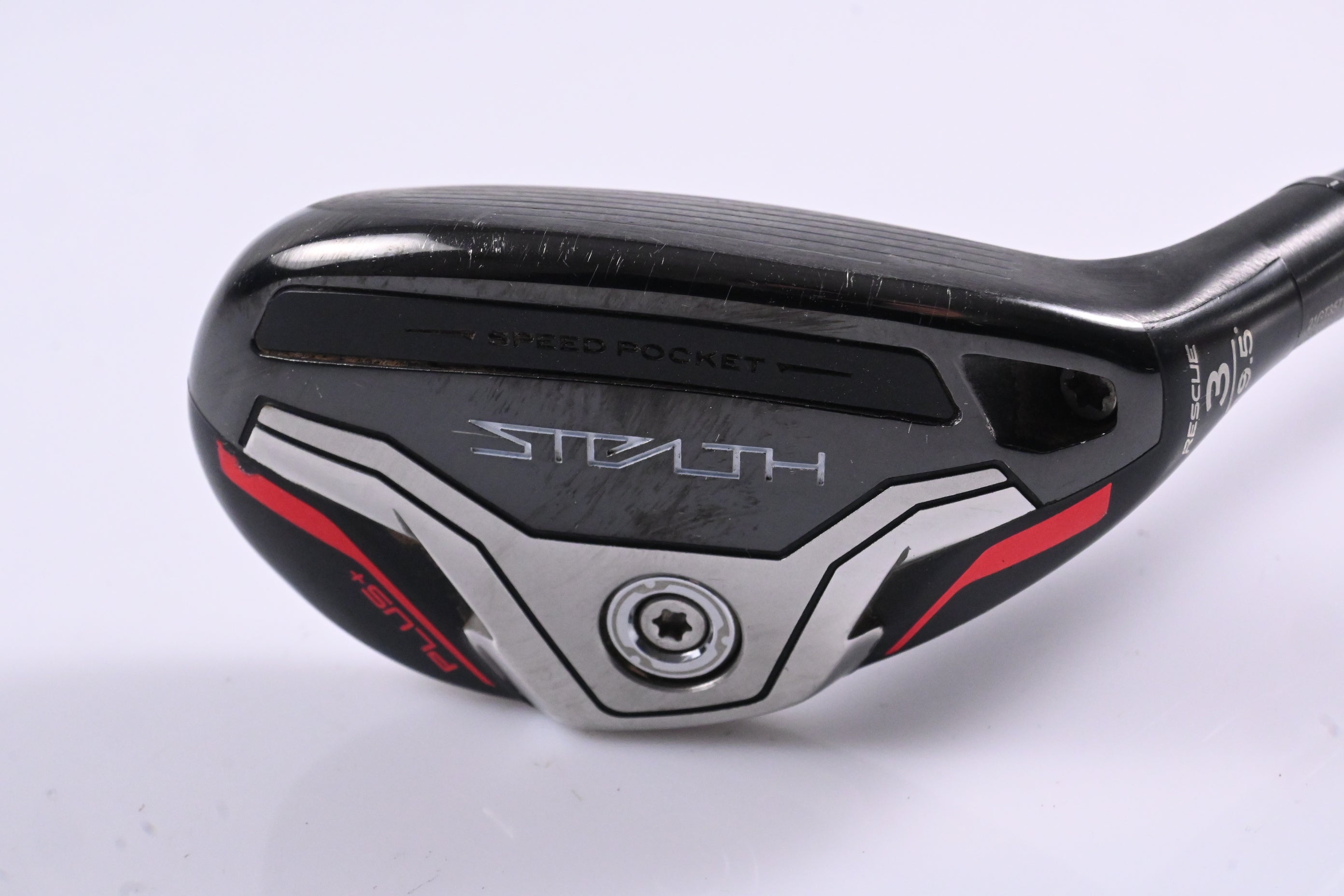 Taylormade Stealth 2 Plus #3 Hybrid / 19.5 Degree / Stiff Flex HZRDUS Smoke Red