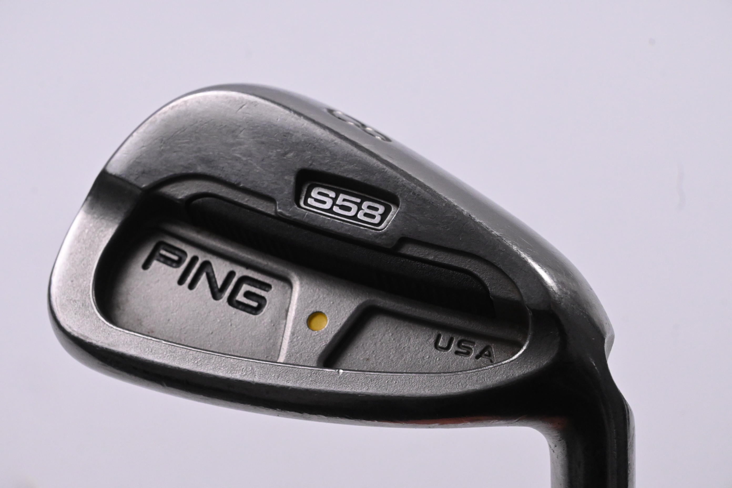 Ping S58 #8 Iron / 38.5 Degree / Yellow Dot / Stiff Flex Ping Z-Z65 Shaft
