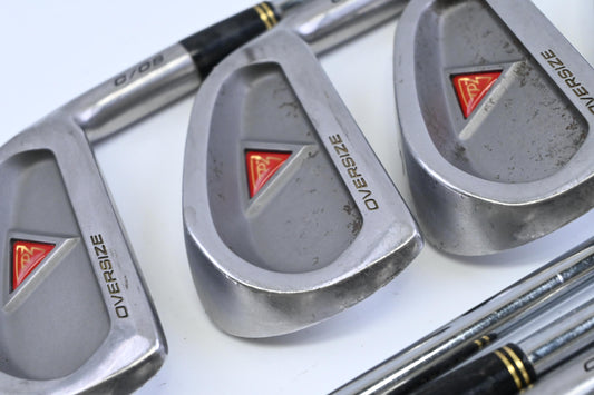Mizuno TPZ Oversize Irons / 3-PW+SW / Senior Flex Dynaflex Light Shafts