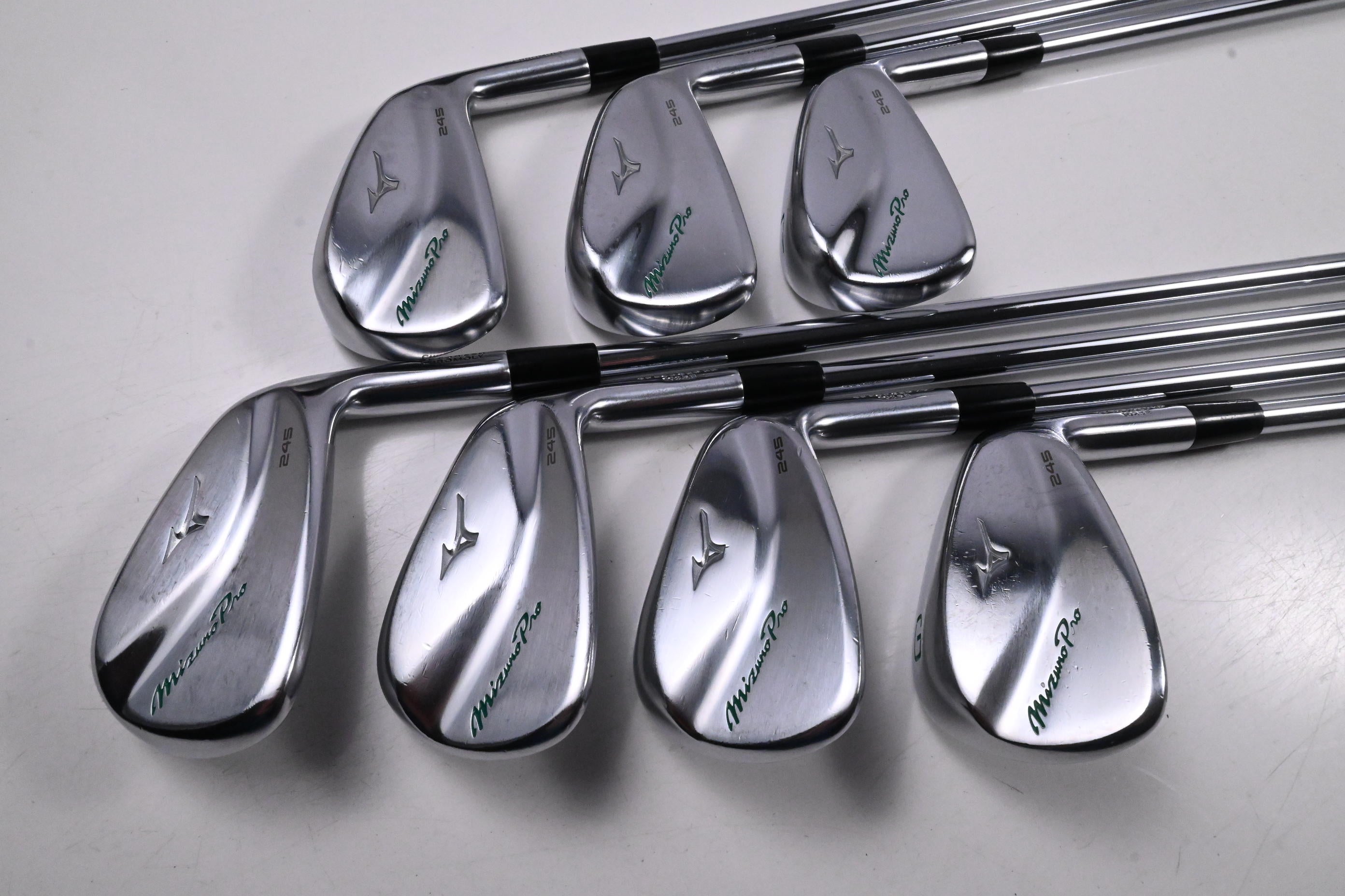 Mizuno Pro 245 Irons / 5-PW+GW / Stiff Flex Dynamic Gold 95 S200 Shafts