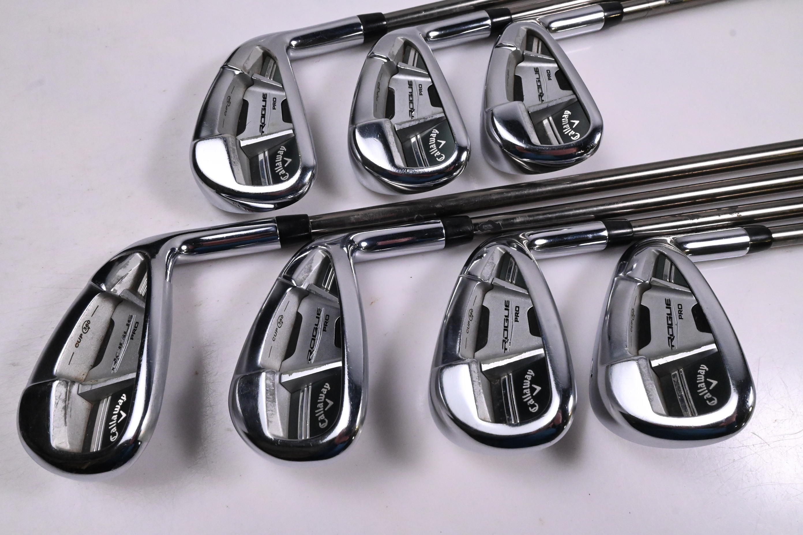 Callaway Rogue Pro Irons / 5-PW+GW / Regular Flex UST Recoil ES760 Shafts