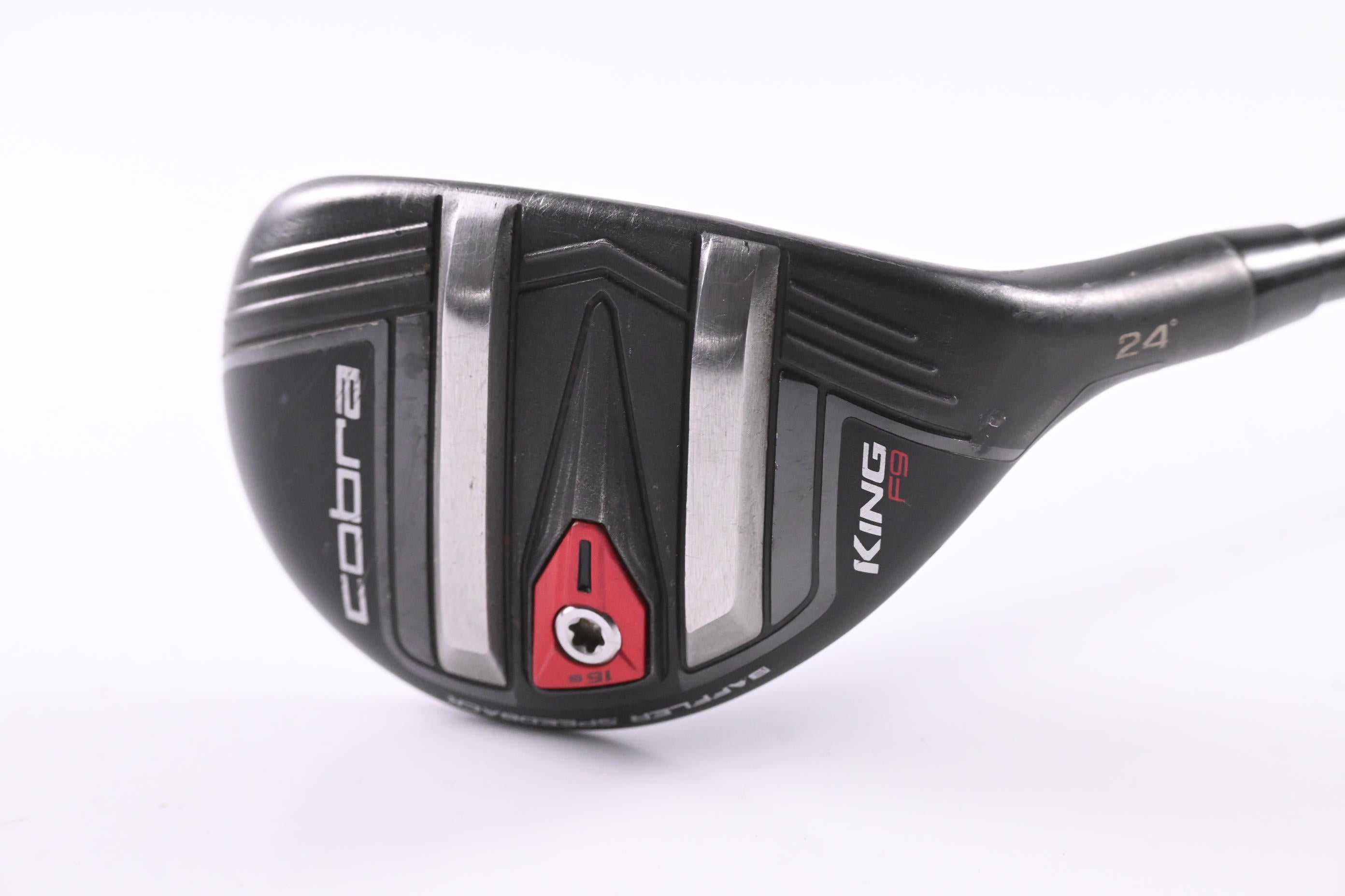 Cobra King F9 #5 Hybrid / 24 Degree / Senior Flex Fujikura Atmos Silver 7 Shaft