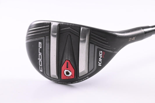 Cobra King F9 #5 Hybrid / 24 Degree / Senior Flex Fujikura Atmos Silver 7 Shaft