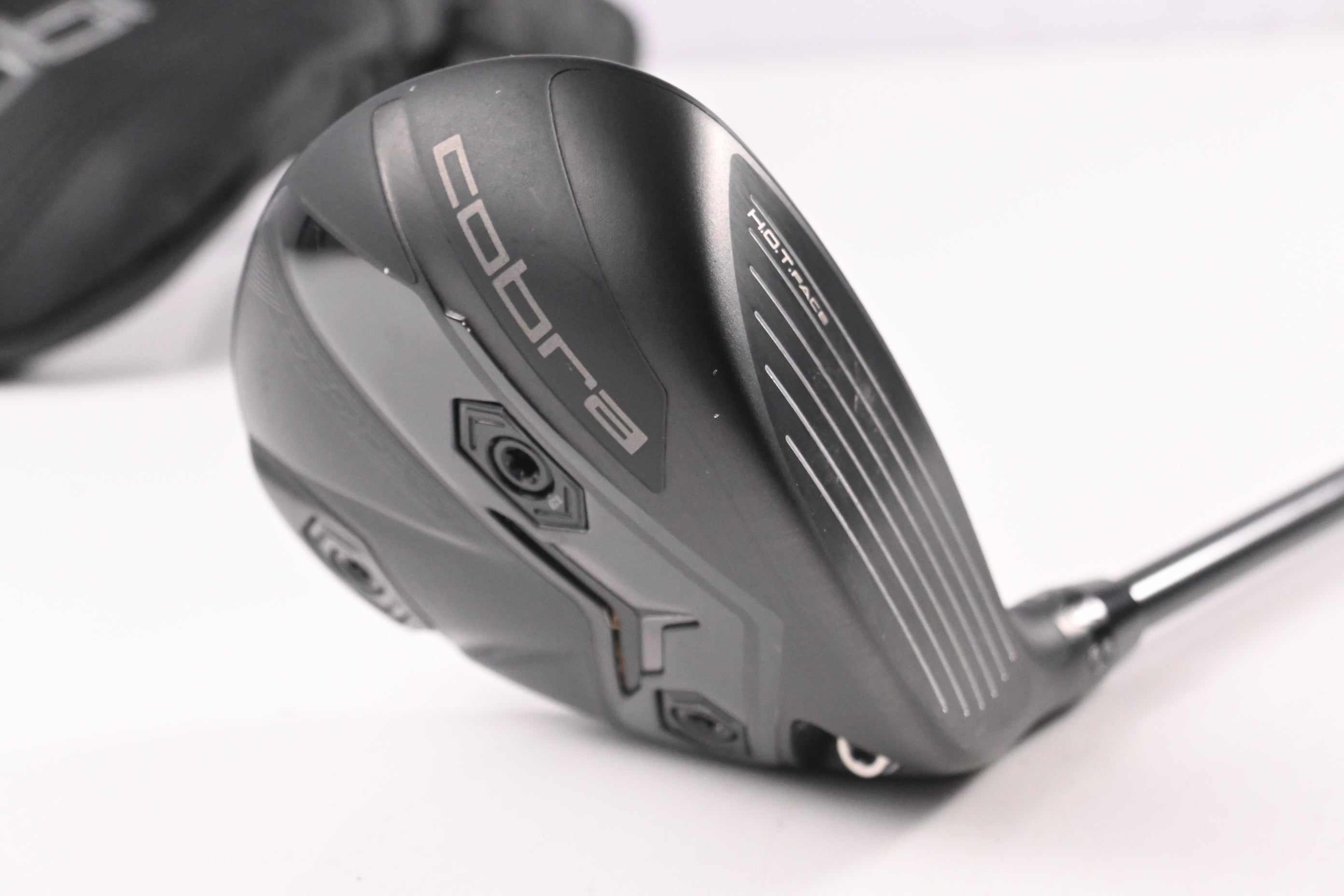 Cobra DS-Adapt LS Titanium #3 Wood / 14.5 Degree / Stiff Flex Denali Black 70