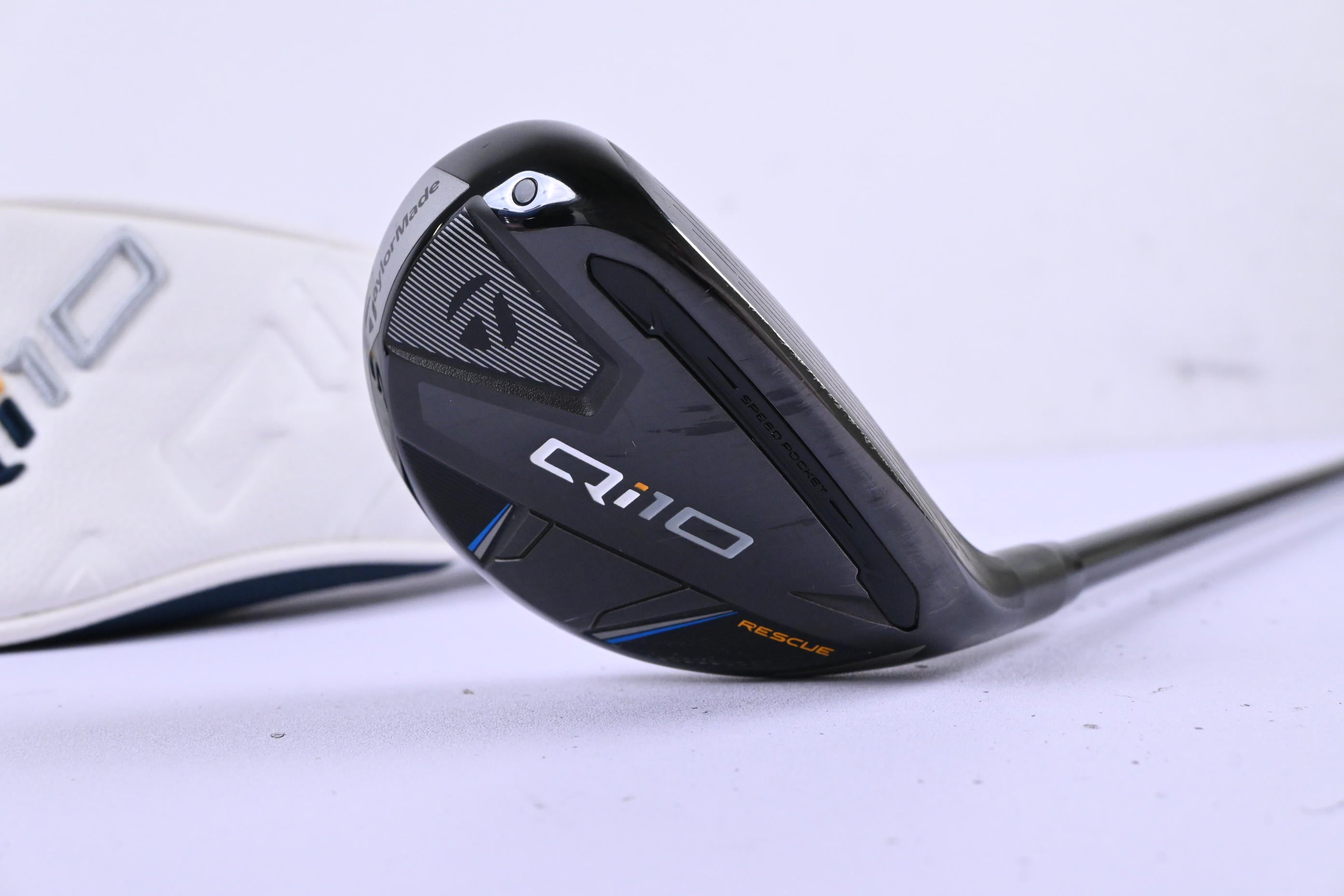 Taylormade Qi10 #3 Hybrid / 19 Degree / Regular Flex Ventus TR Blue 6 Shaft