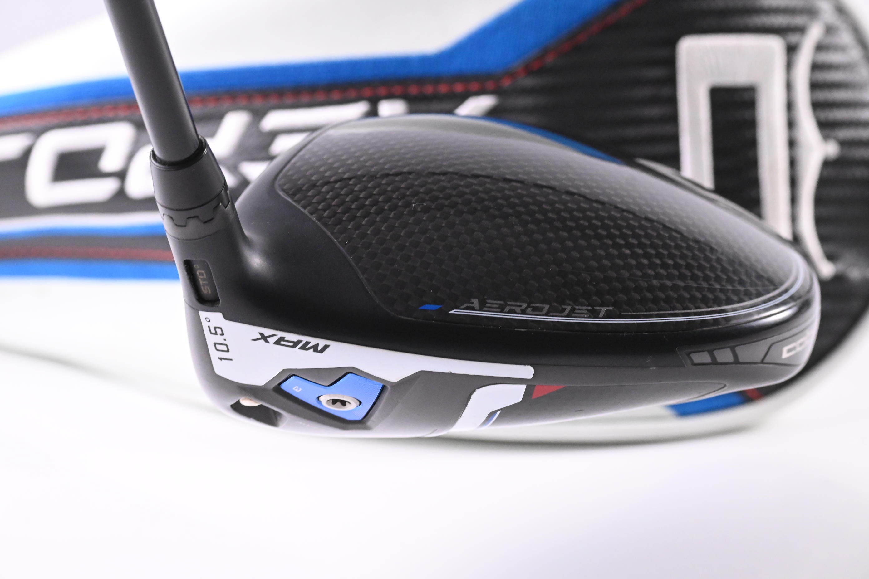 Cobra Aerojet Max Driver / 10.5 Degree / Stiff Flex Kai'li Blue 60 Shaft