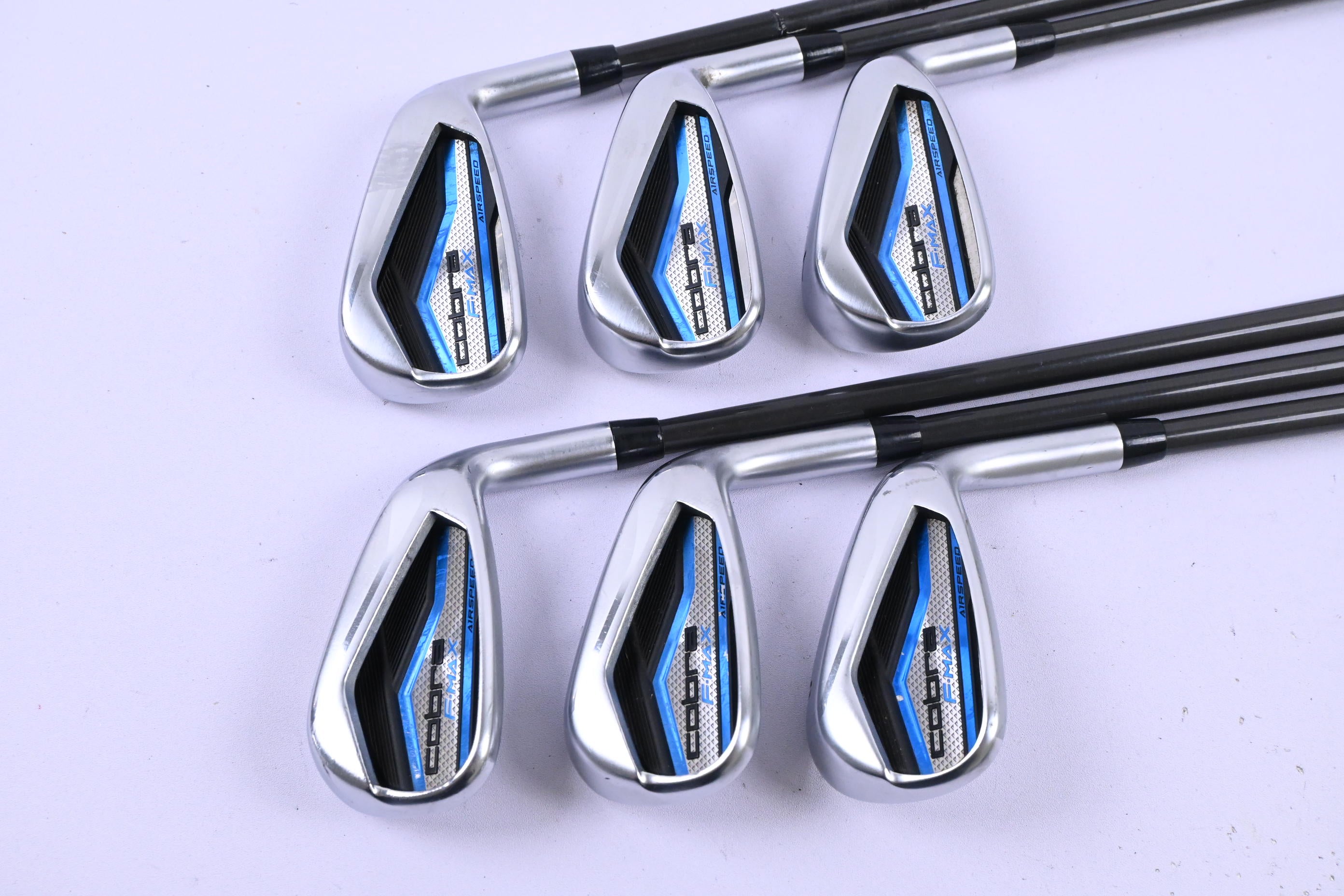 Cobra F-Max Airspeed Irons / 5-PW / Regular Flex Cobra Air Speed 50 Shafts