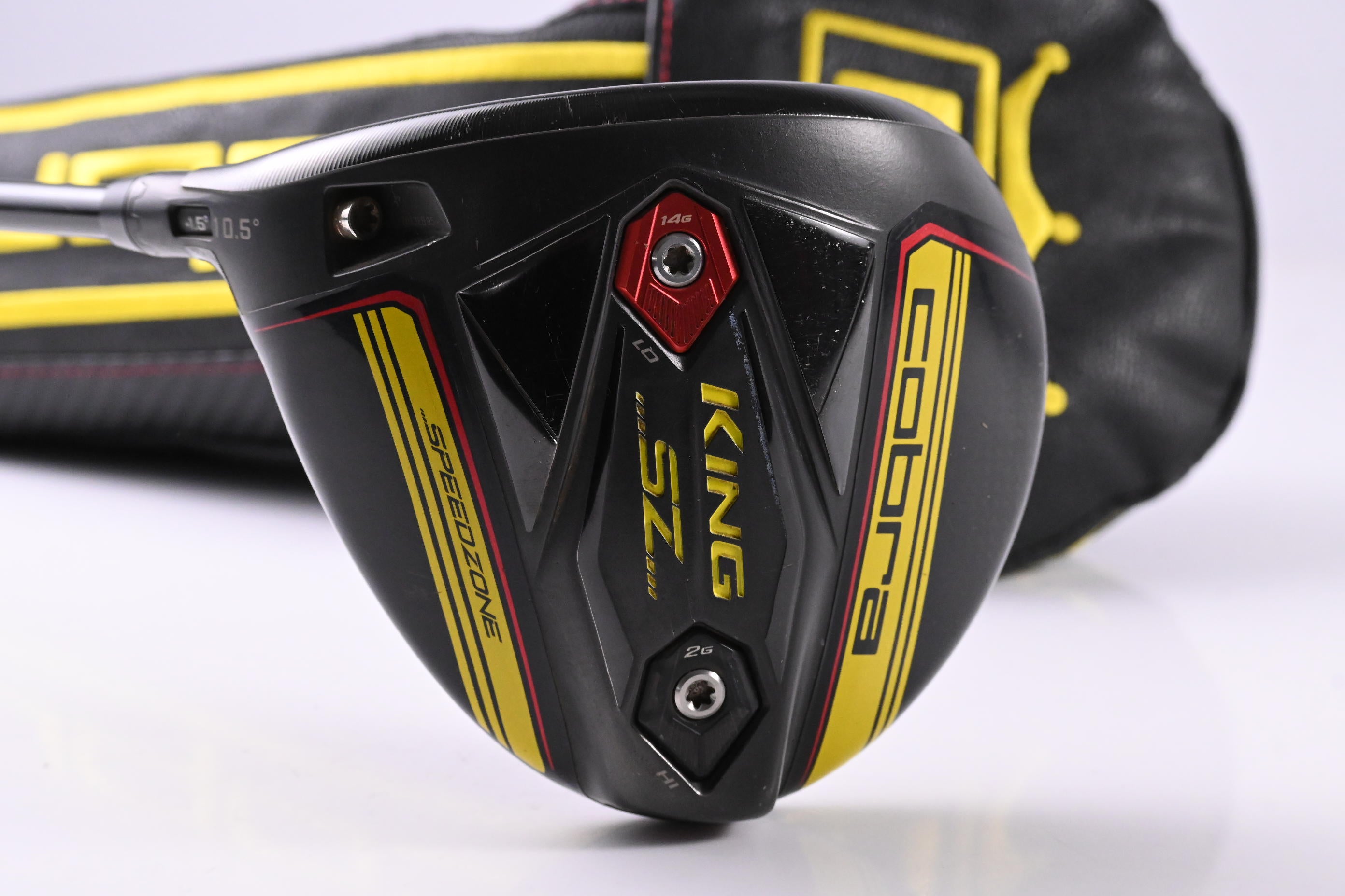 Left Hand Cobra King Speedzone Driver / 10.5 Degree / Stiff Flex Tensei AV Blue