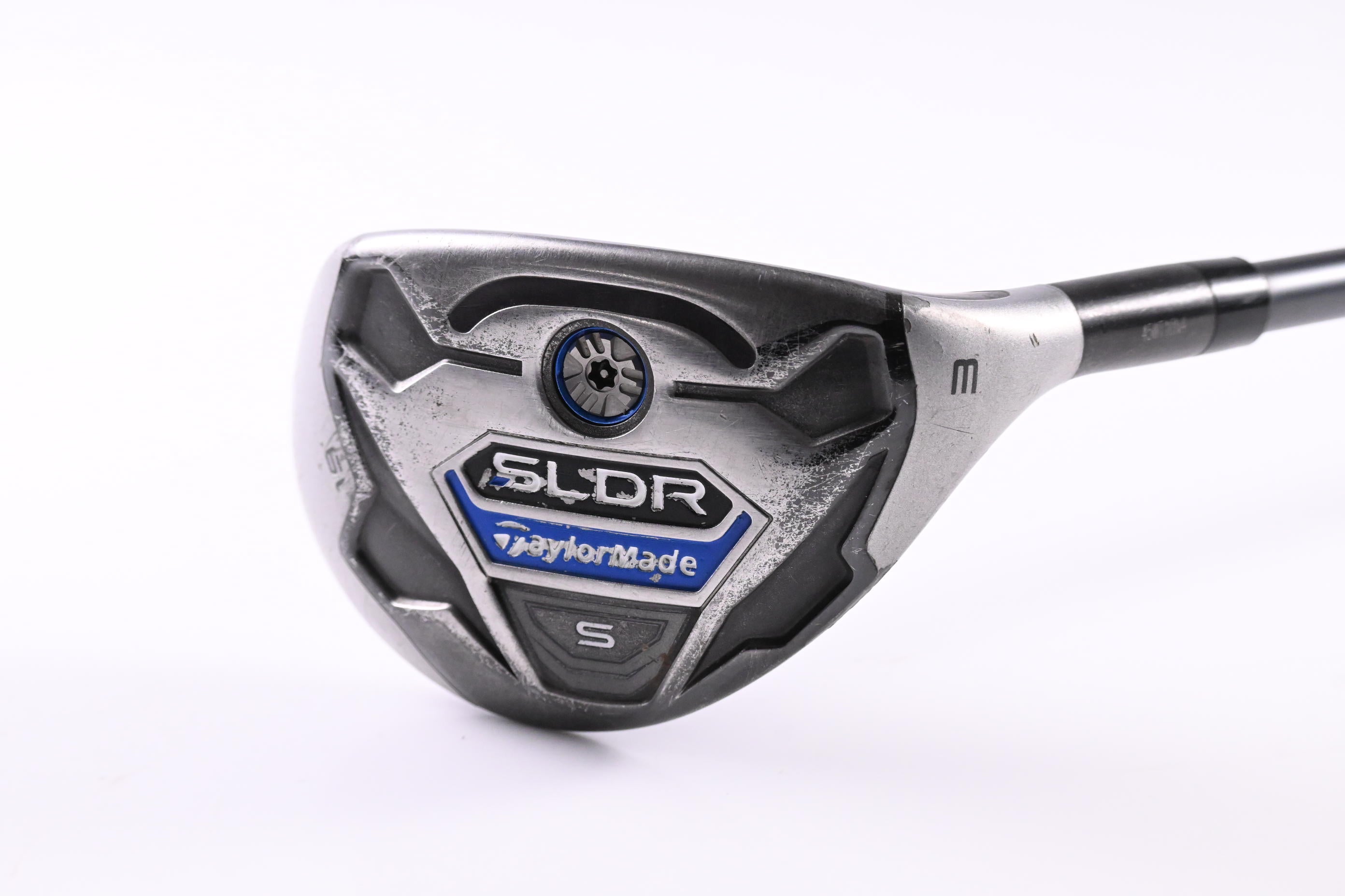 Taylormade SLDR-S #3 Hybrid / 19 Degree / Stiff Flex Fujikura Speeder 72 Shaft