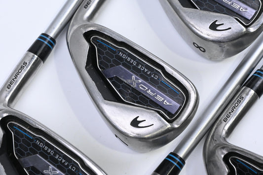 Benross Aero X Irons / 6-PW+SW / Regular Flex KBS Tour C-Taper Lite 105 Shaft