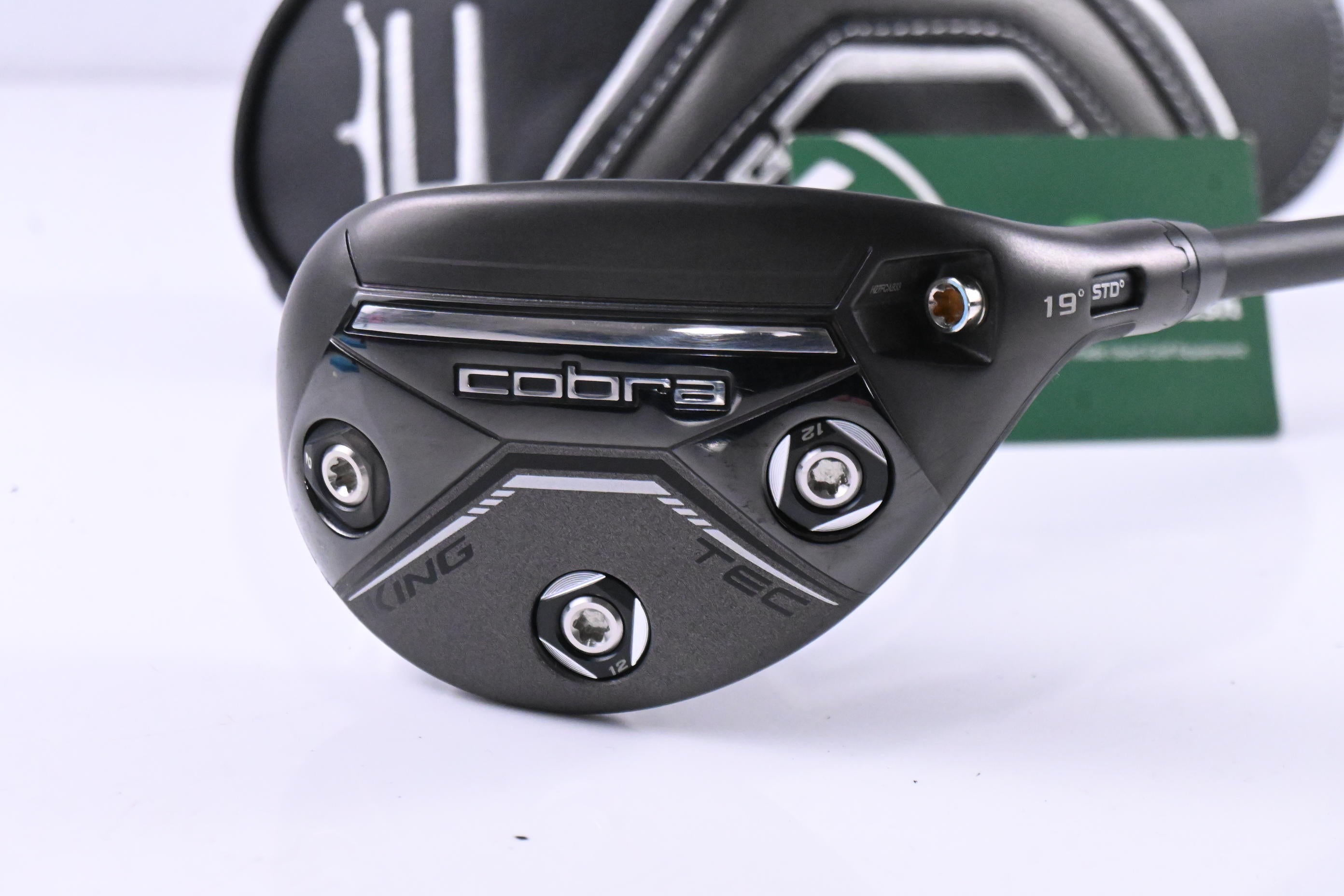 Cobra King Tec #3 Hybrid / 19 Degree / Stiff Flex MMT Black 80 Shaft