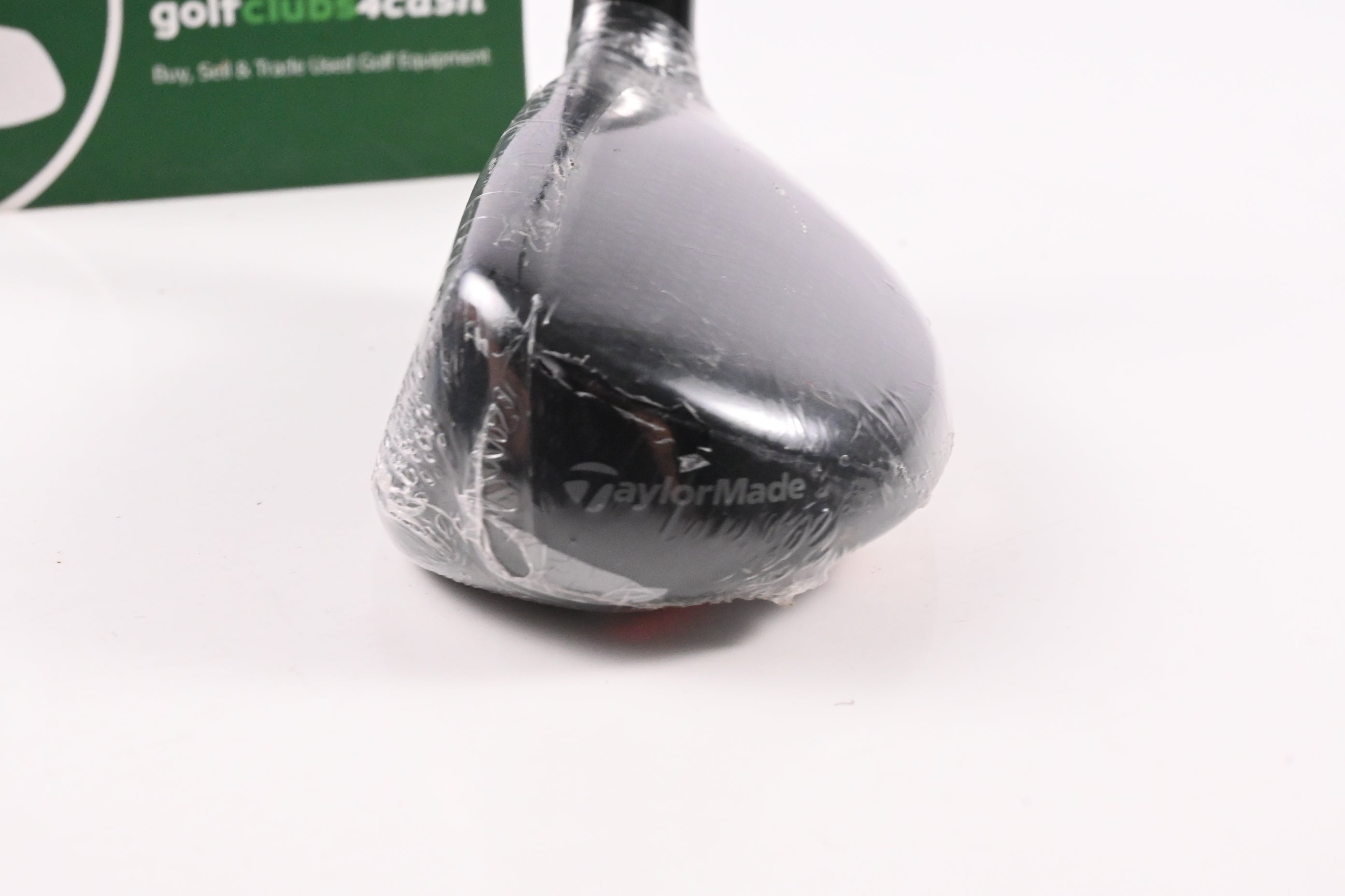 Left Hand Taylormade Stealth Plus #3 Hybrid / 19.5 Degree / Stiff Flex HZRDUS Smoke
