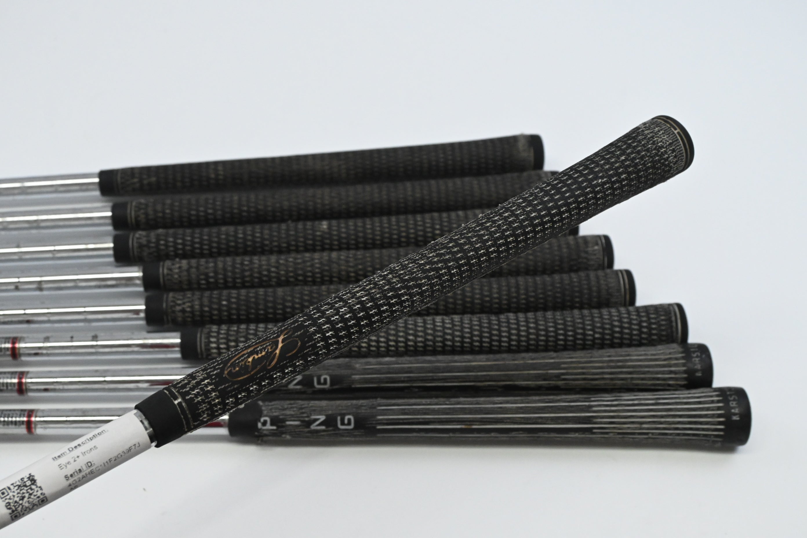 Ping Eye 2+ Irons / 3-PW+SW / Black Dot / Stiff Flex Ping JZ Shafts