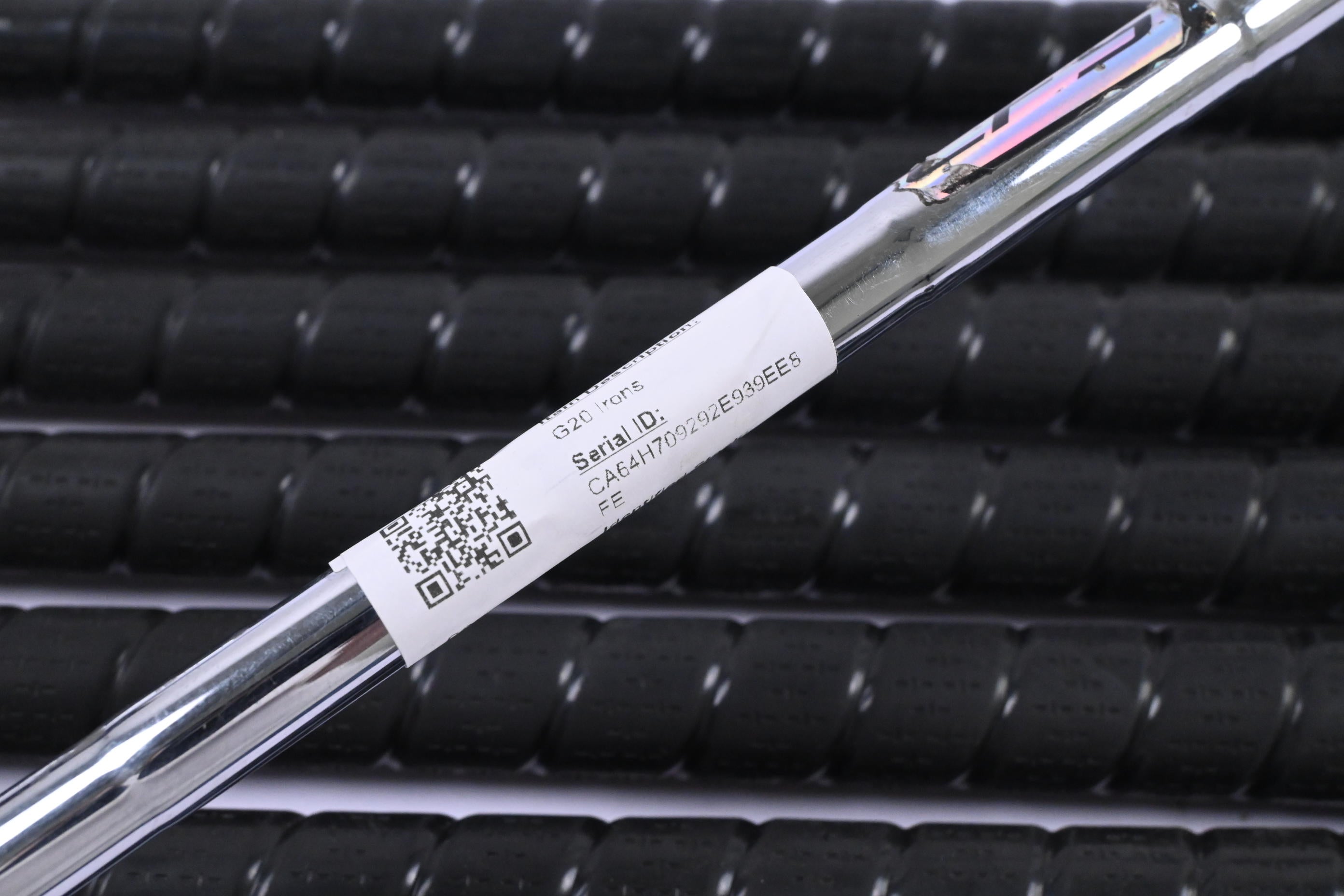 Ping G20 Irons / 4-PW+SW / Black Dot / Regular Flex Ping CFS Shafts