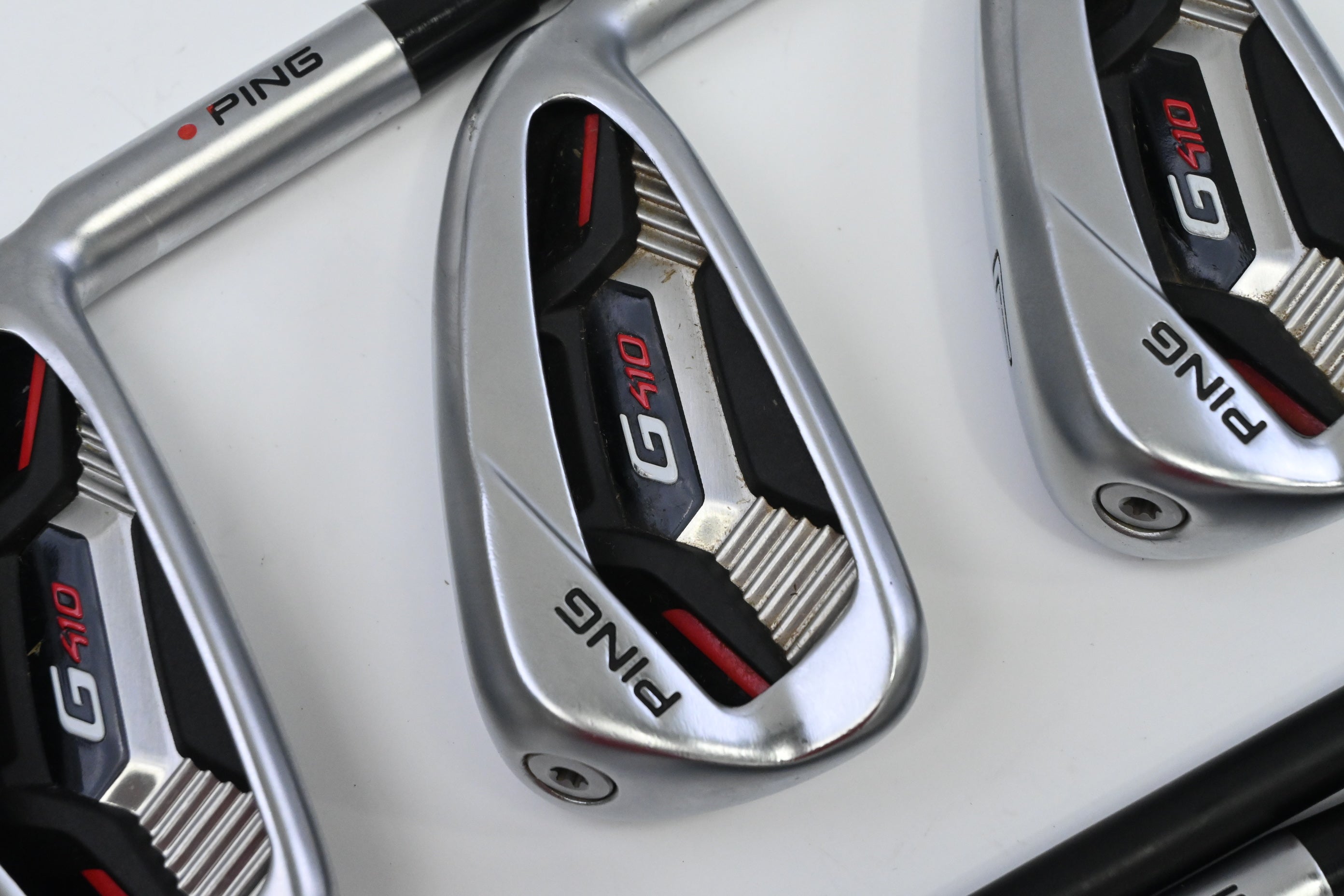 Ping G410 Irons / 5-PW / Orange Dot / Senior Flex Ping Alta CB Shafts