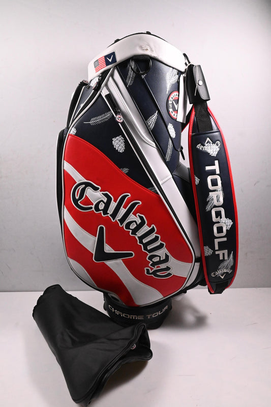 Callaway US Open 2024 Tour Bag / 6-Way Divider / Red, White, Blue
