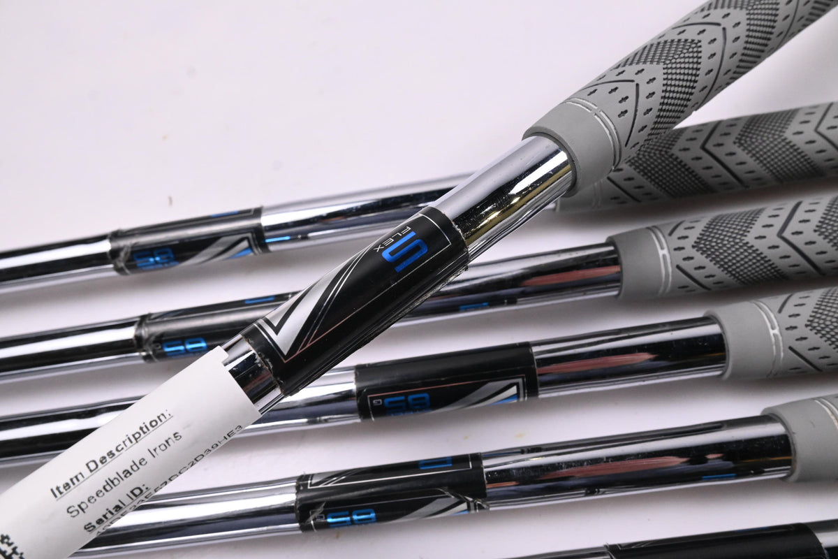 Taylormade Speedblade Irons / 5-PW / Stiff Flex SpeedBlade 85 Shafts