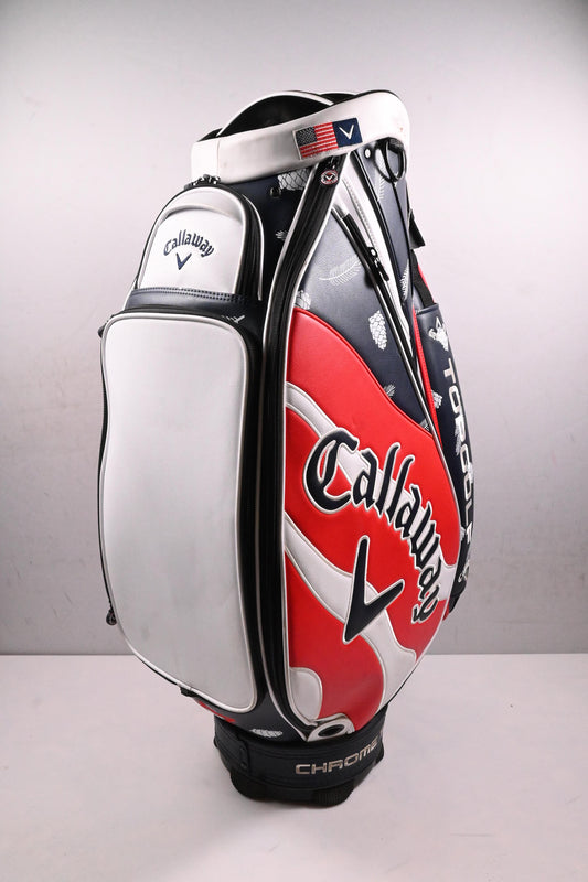 Callaway US Open 2024 Tour Bag / 6-Way Divider / Red, White, Blue