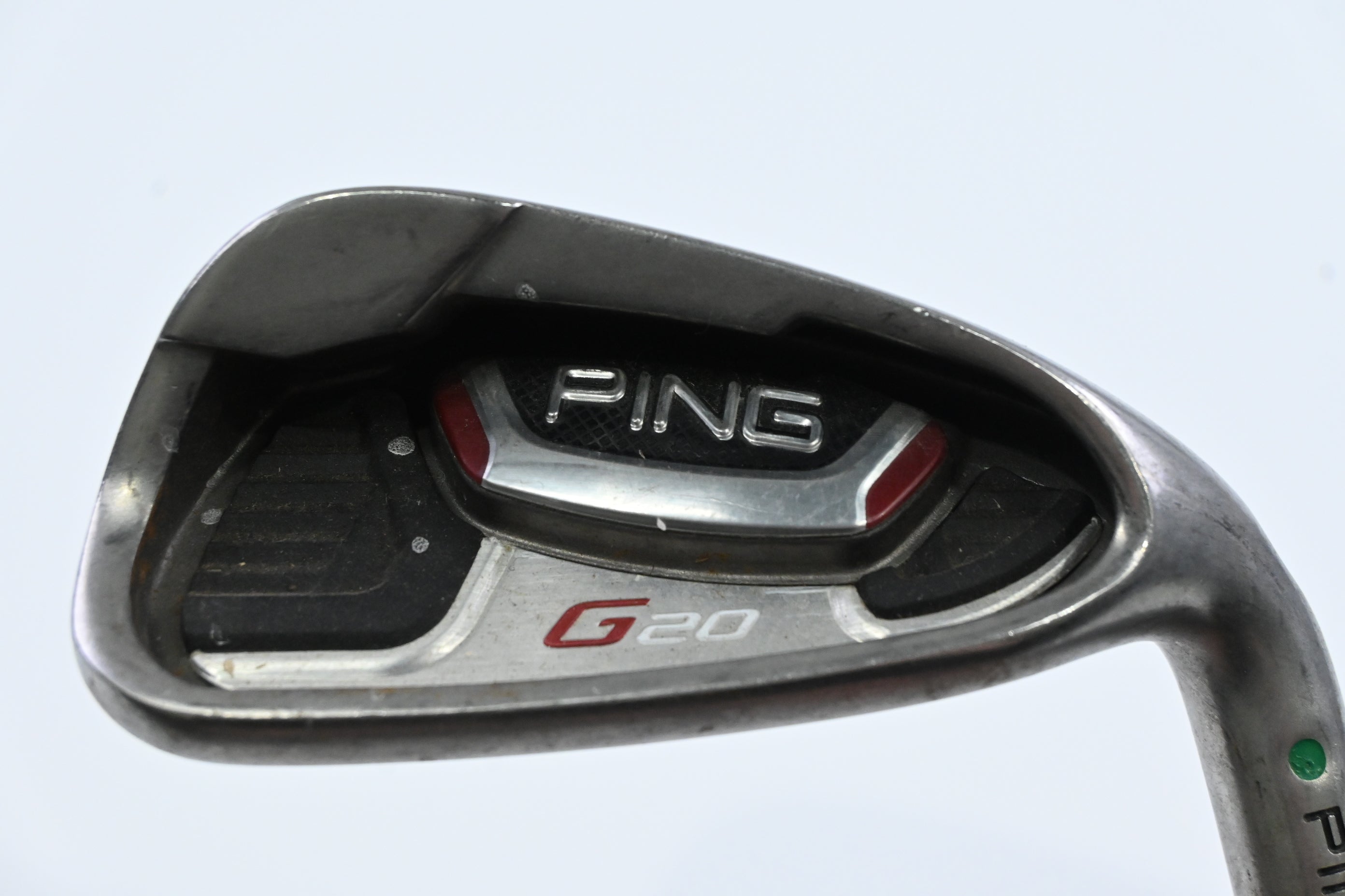 Ping G20 #9 Iron / Green Dot / Regular Flex Ping CFS Shaft