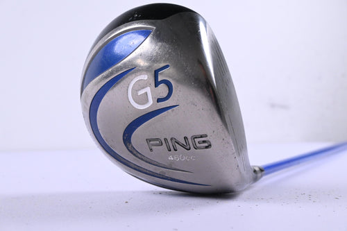Ping G5 Driver / 10.5 Degree / Regular Flex Grafalloy ProLaunch Blue 65 Shaft
