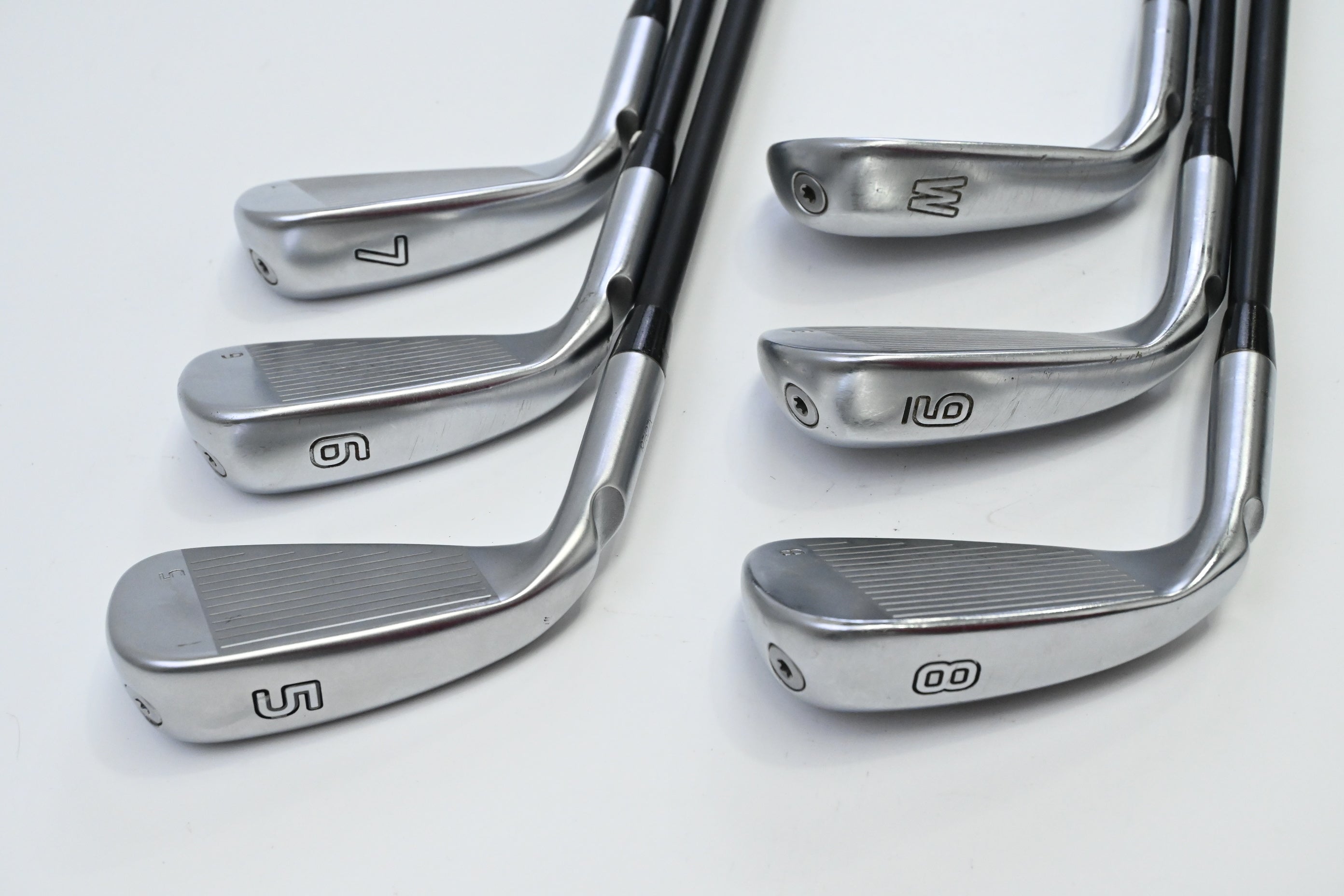 Ping G410 Irons / 5-PW / Orange Dot / Senior Flex Ping Alta CB Shafts