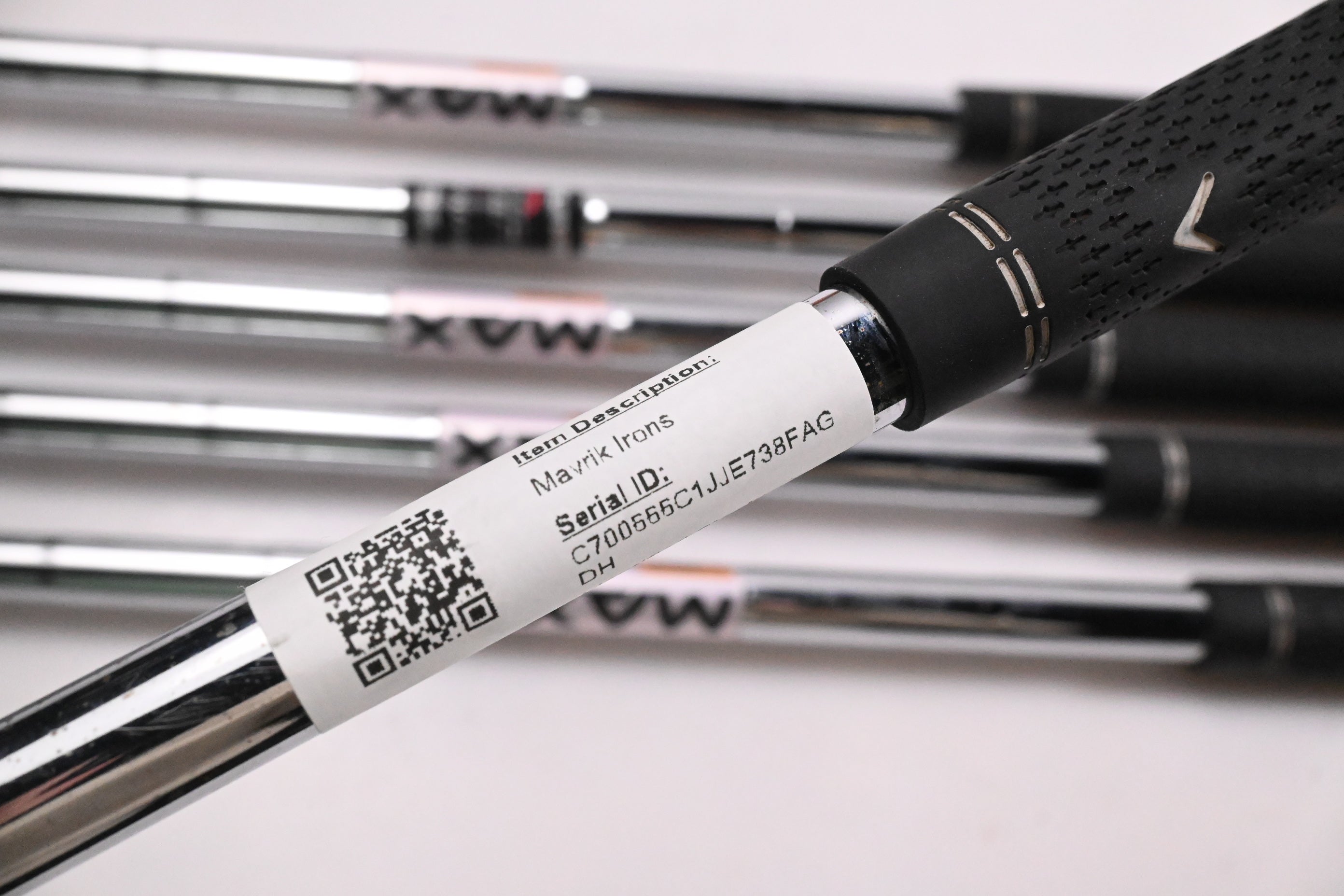 Callaway Mavrik Max Irons / 6-PW+GW / Regular Flex KBS MAX 80 Shafts