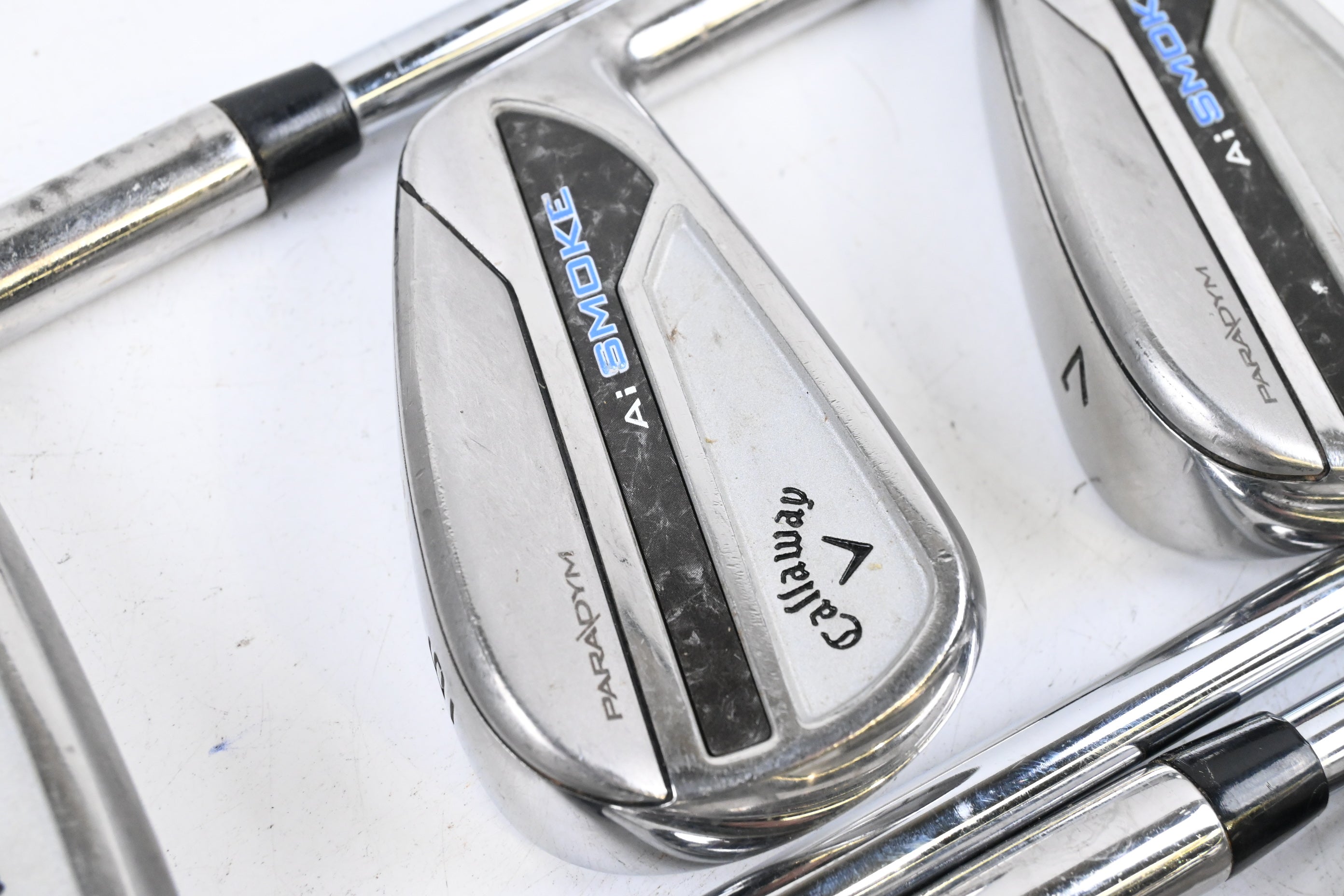 Callaway Paradym Ai Smoke Irons / 5-PW / Regular Flex Elevate MPH 95 Shafts