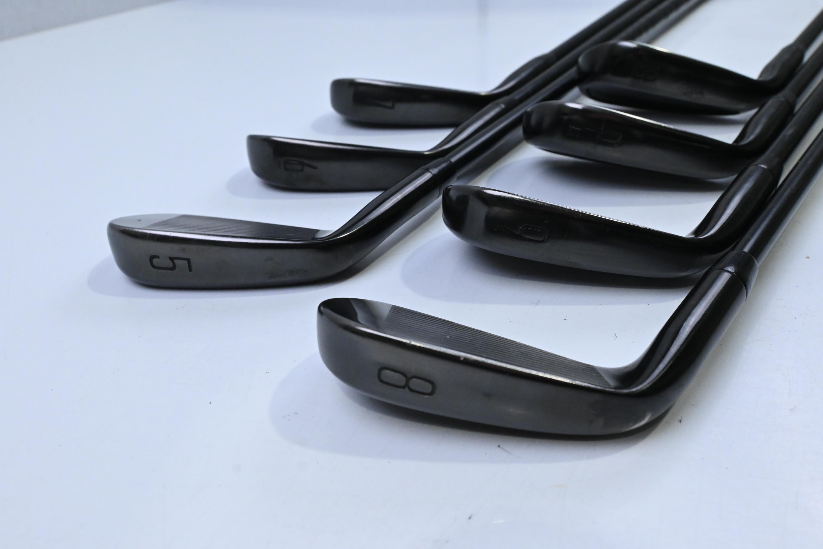 Titleist T200 Black Vapor Irons / 5-PW+GW / Stiff Flex AMT Black S300 Shafts