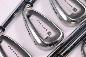 Wilson Deep Red Irons / 3-PW+SW / Regular Flex Wilson Fat Shafts
