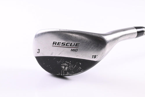 Taylormade Rescue Mid #3 Hybrid / 19 Degree / Stiff Flex Taylormade Steel Shaft