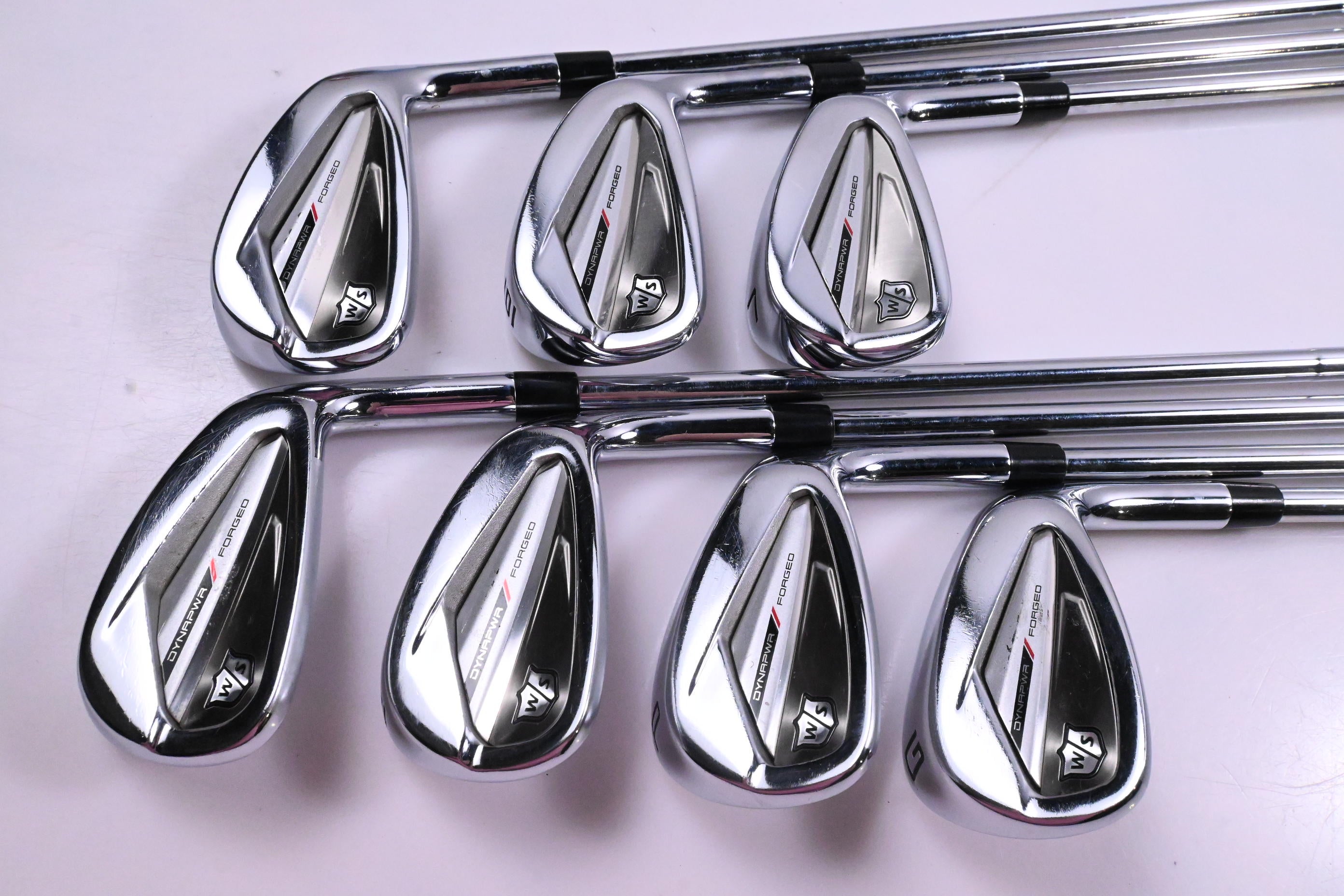 Wilson Dynapwr 2023 Forged Irons / 5-PW+GW / UniFlex KBS MAX UltraLite Shafts