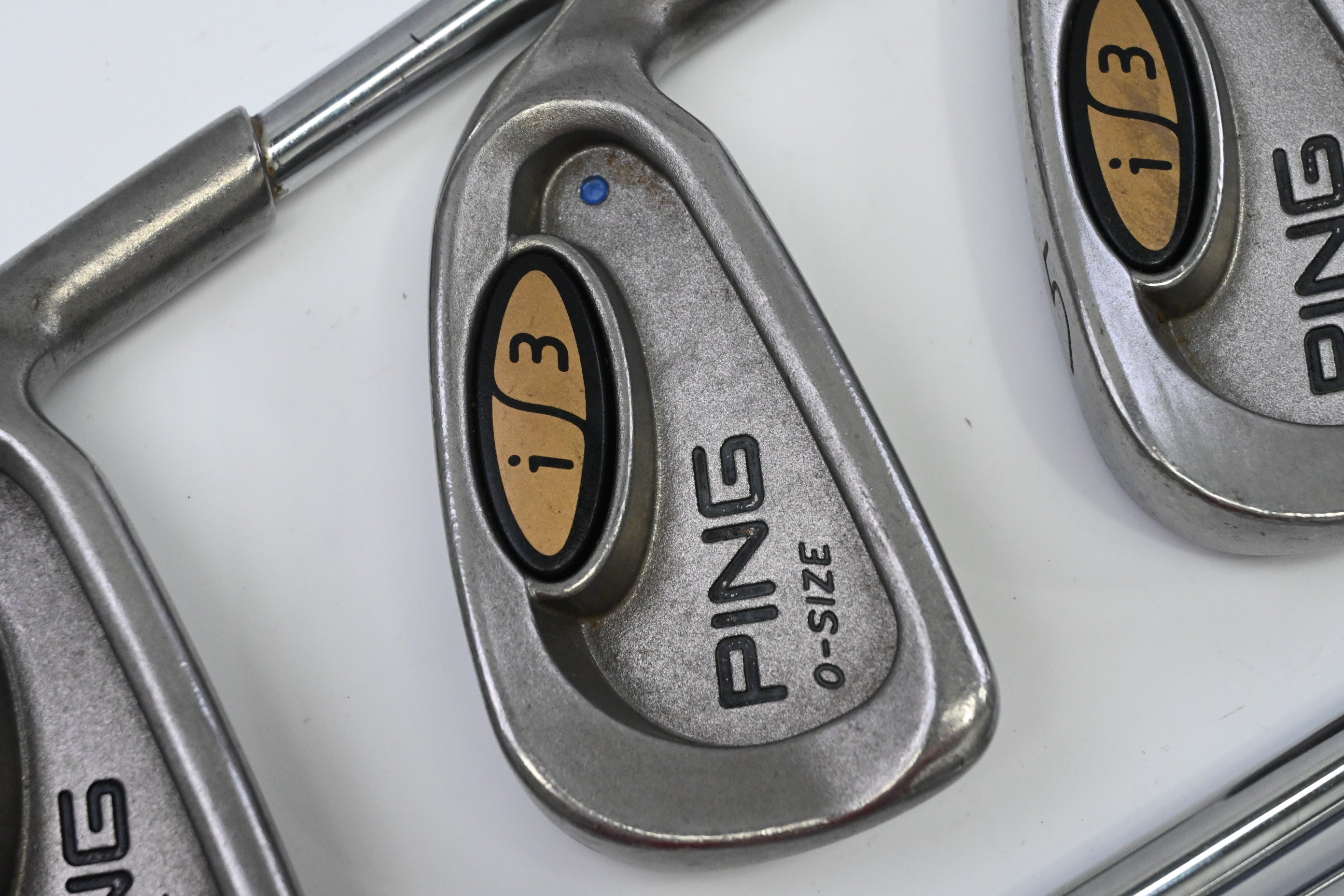 Ping i3 O-Size Irons / 3-9 / Blue Dot / Regular Flex Ping CFS Shafts