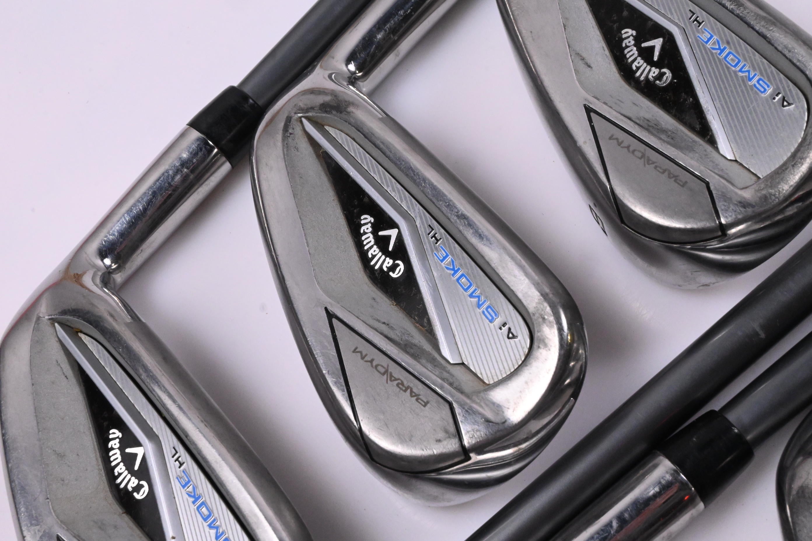 Callaway Paradym Ai Smoke HL Irons / 6-PW+GW+SW / Regular Flex Hzrdus Silver 65