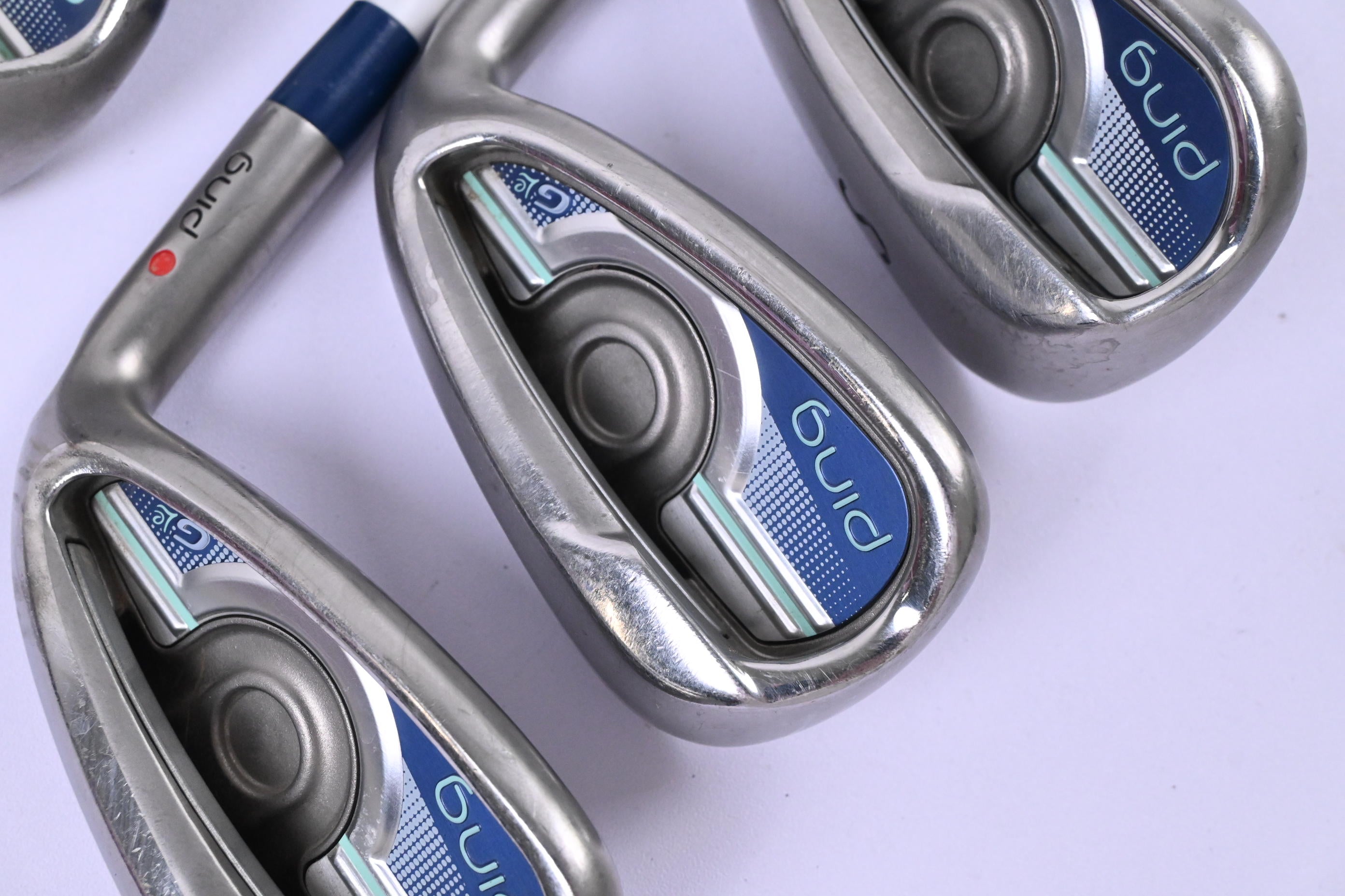 Ladies Ping G Le Irons / 7-PW+SW / Red Dot / Ladies Flex Ping ULT230 Shaft