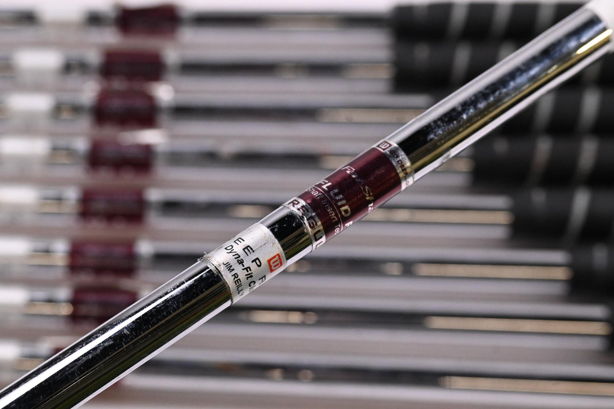 Wilson Deep Red Irons / 3-PW+SW / Regular Flex Wilson Fat Shafts
