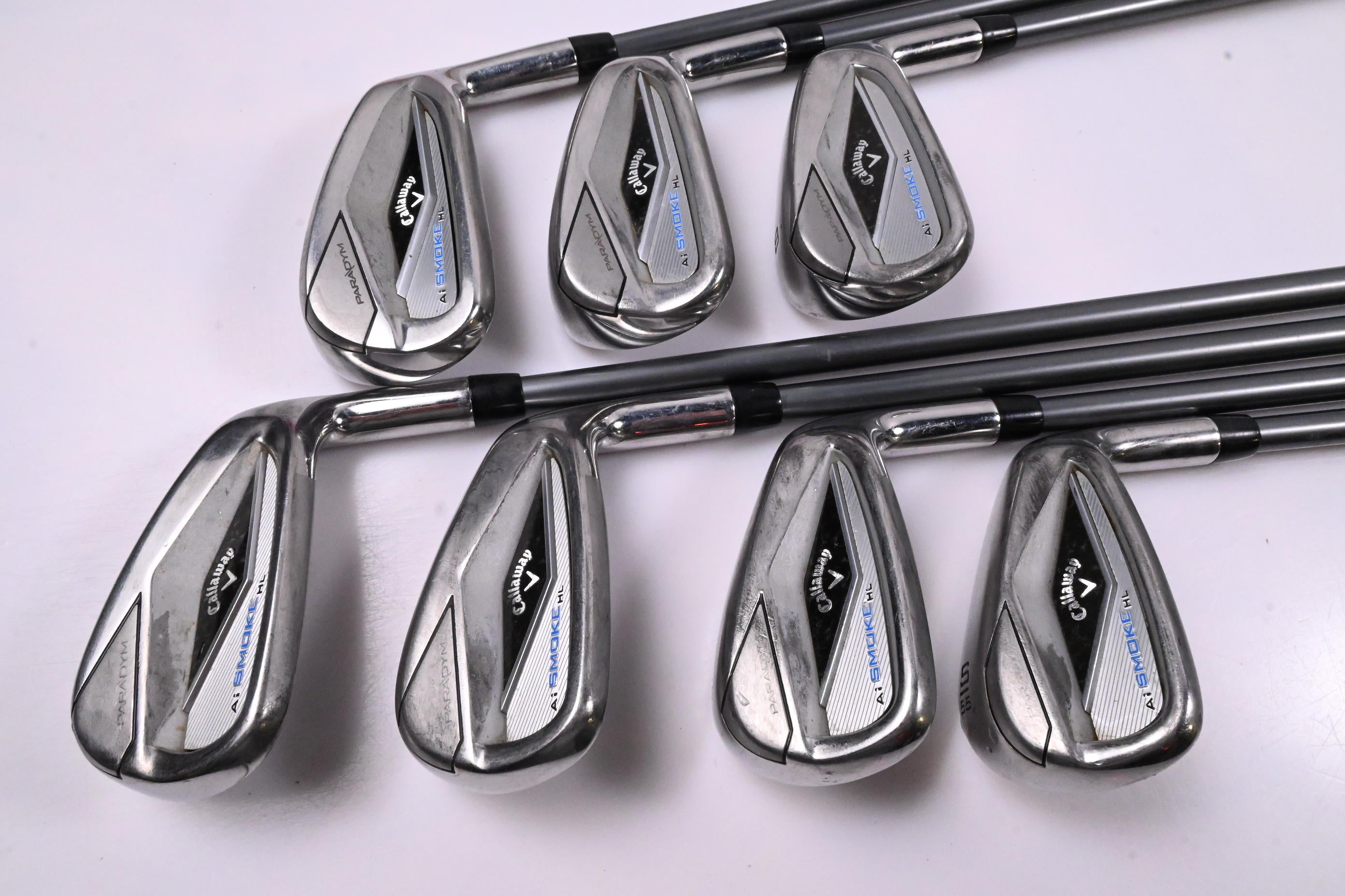 Callaway Paradym Ai Smoke HL Irons / 6-PW+GW+SW / Regular Flex Hzrdus Silver 65