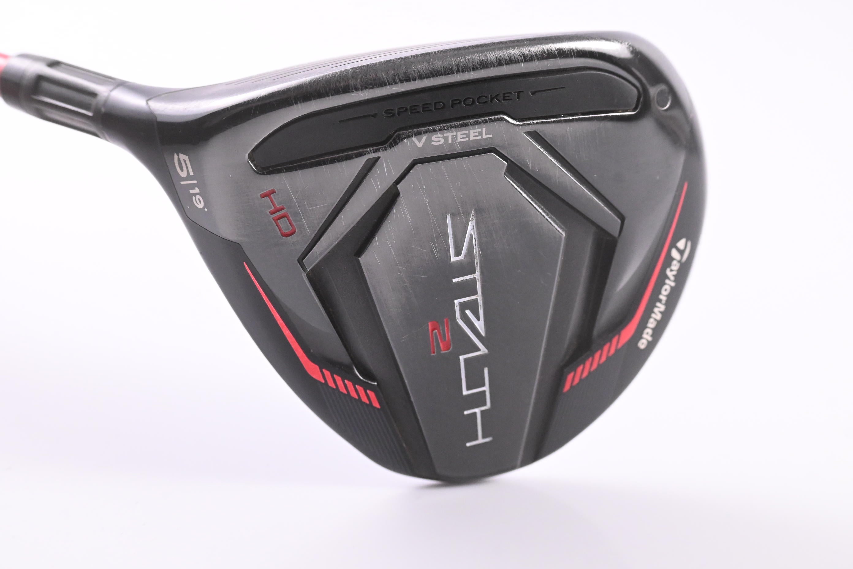 Left Hand Taylormade Stealth 2 HD #5 Wood / 19 Degree / Regular Flex SpeederNX