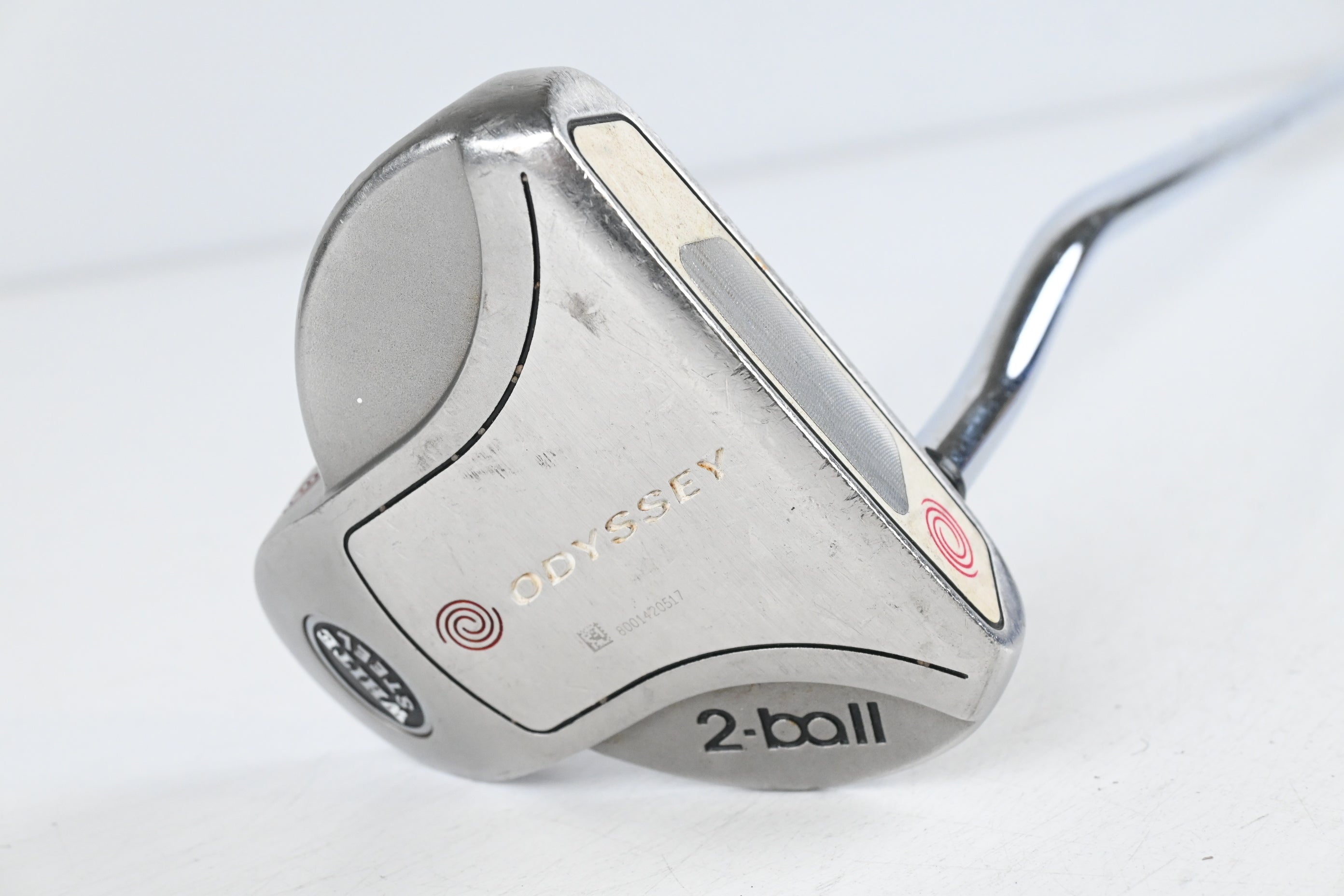 Odyssey White Steel 2-Ball Putter / 30 Inch
